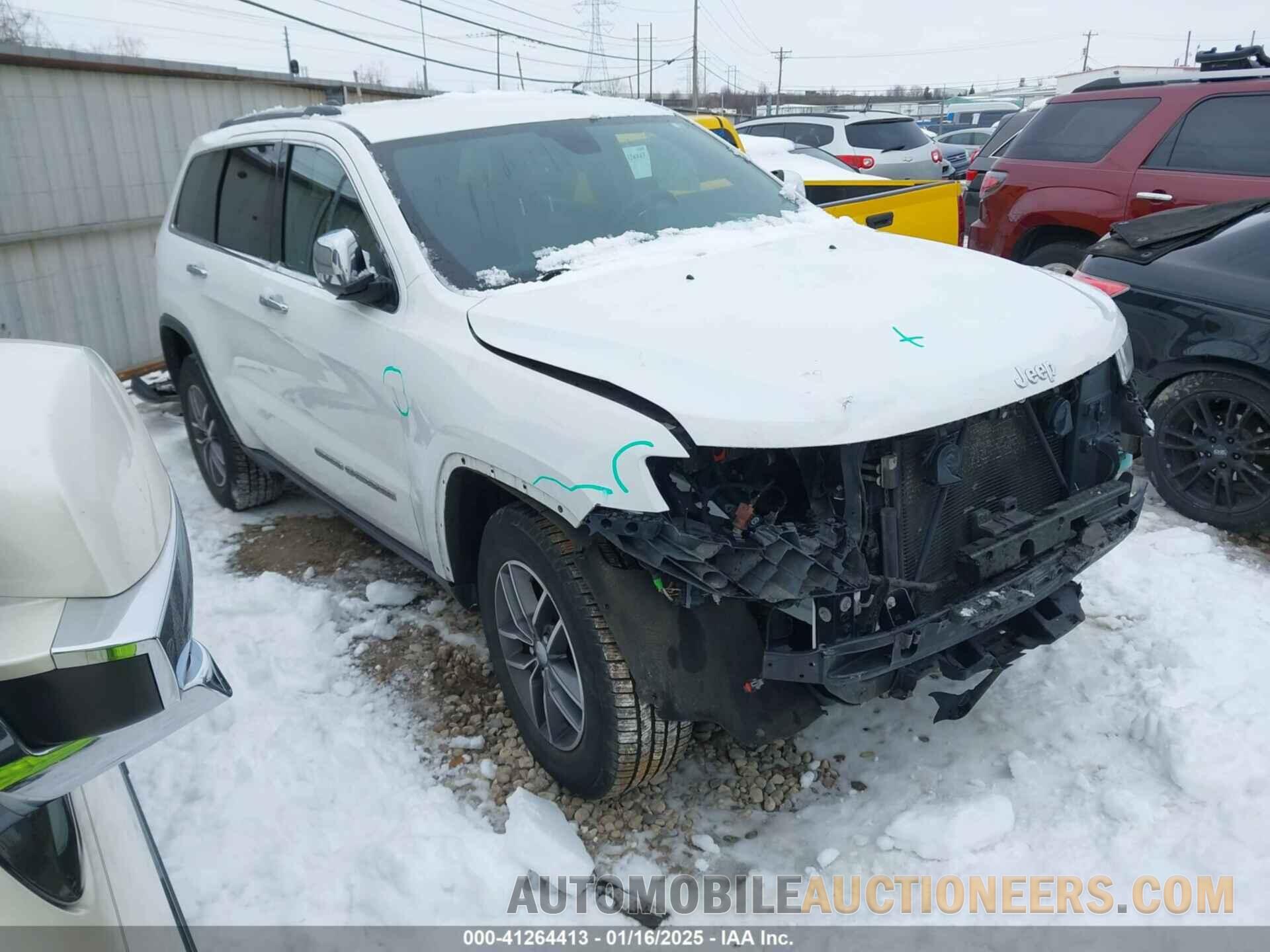 1C4RJFBG7HC842846 JEEP GRAND CHEROKEE 2017