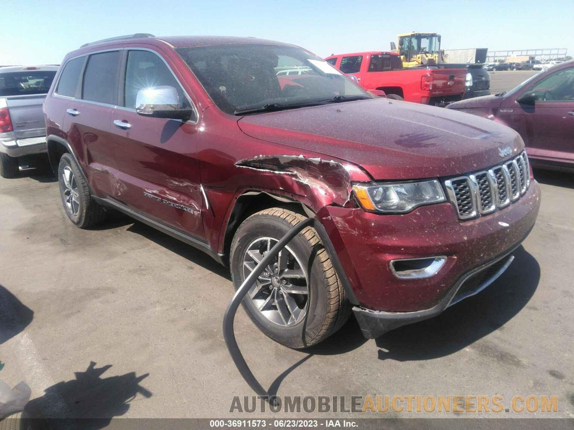 1C4RJFBG7JC348007 JEEP GRAND CHEROKEE 2018