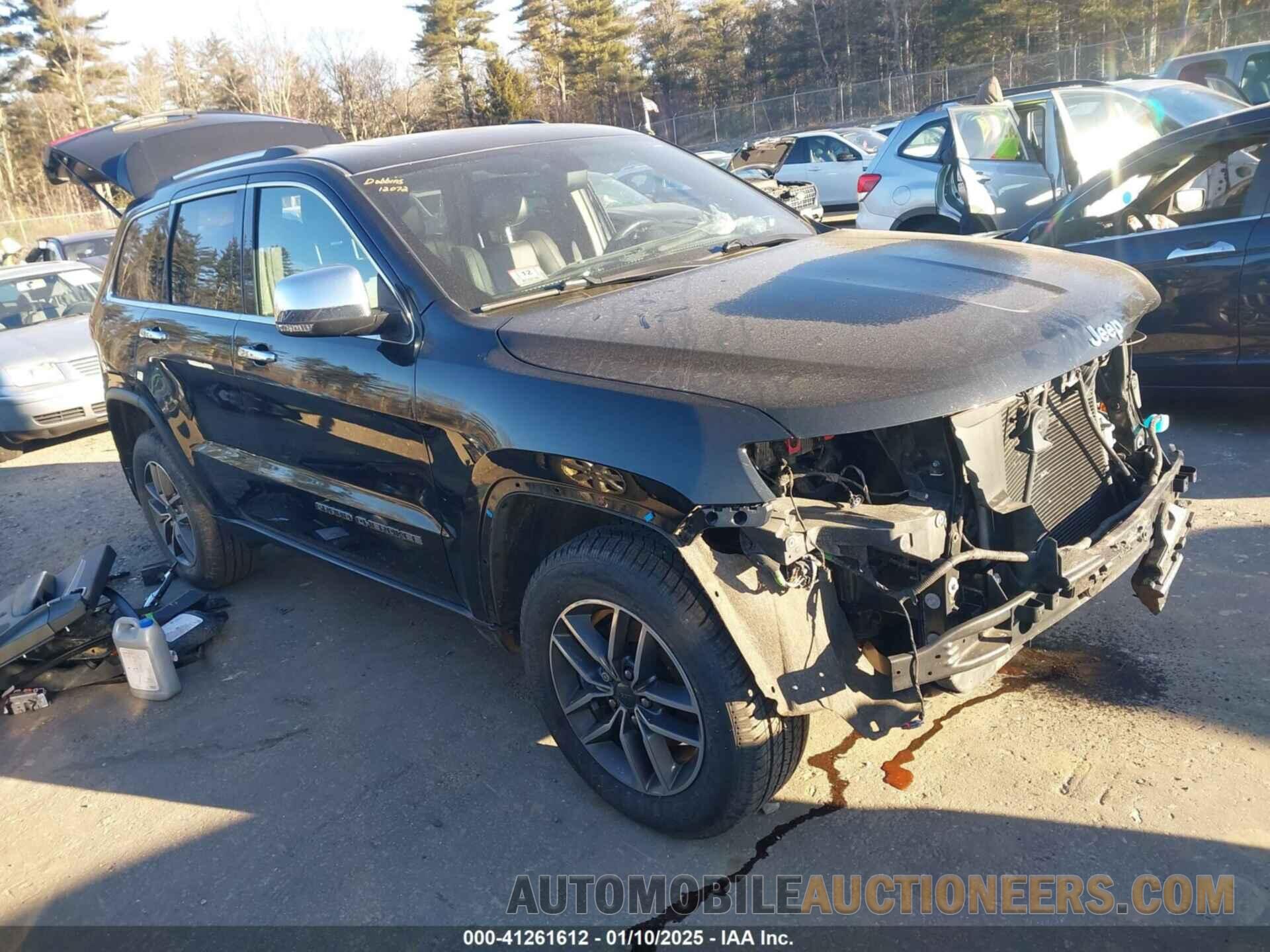 1C4RJFBG7KC834415 JEEP GRAND CHEROKEE 2019