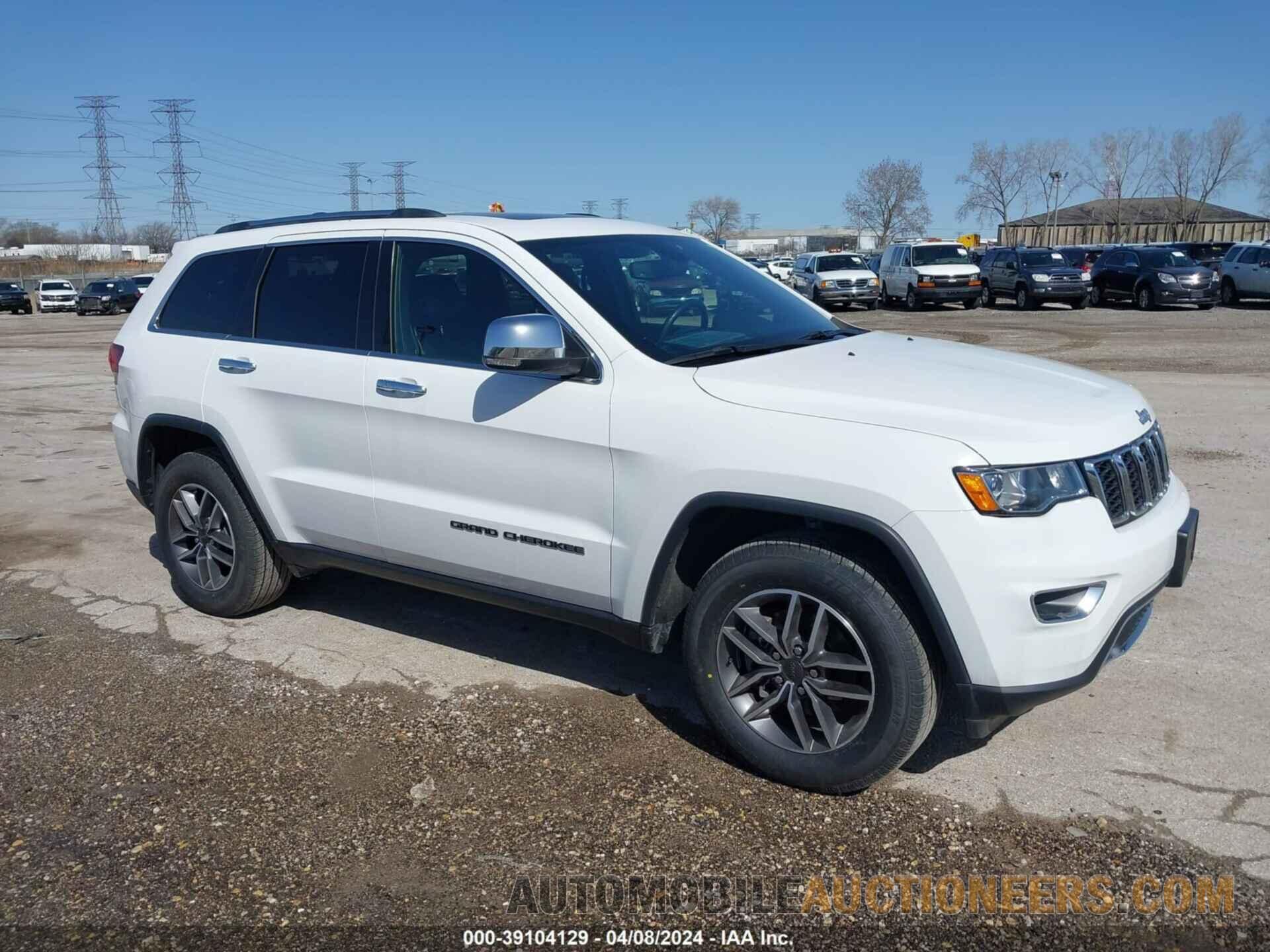 1C4RJFBG7LC319240 JEEP GRAND CHEROKEE 2020