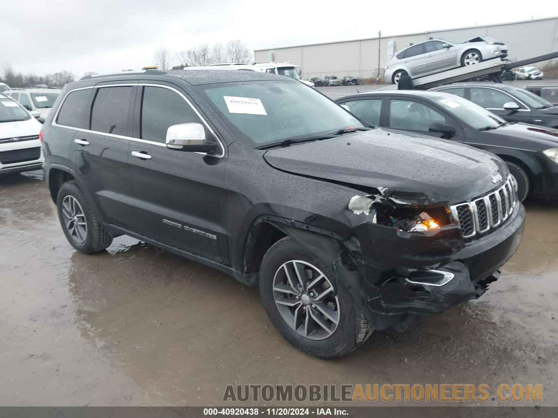 1C4RJFBG8HC902309 JEEP GRAND CHEROKEE 2017