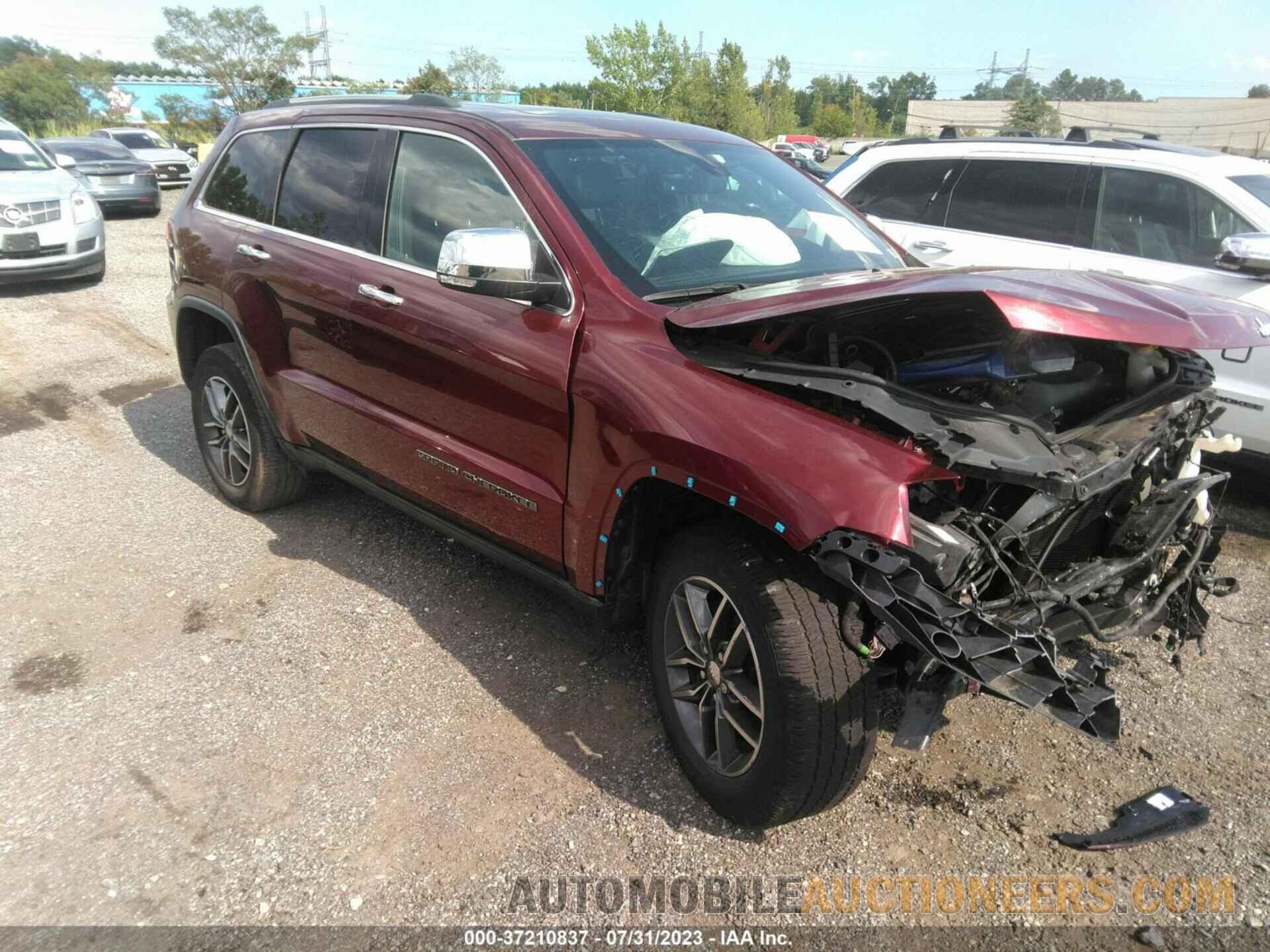 1C4RJFBG8JC287864 JEEP GRAND CHEROKEE 2018