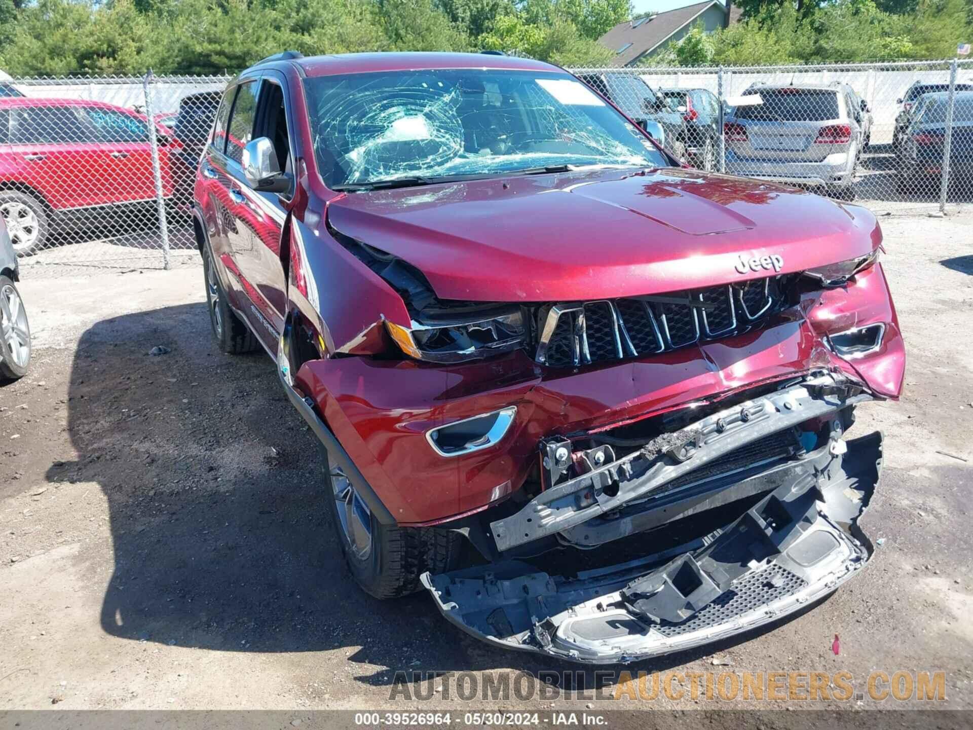 1C4RJFBG8LC127857 JEEP GRAND CHEROKEE 2020