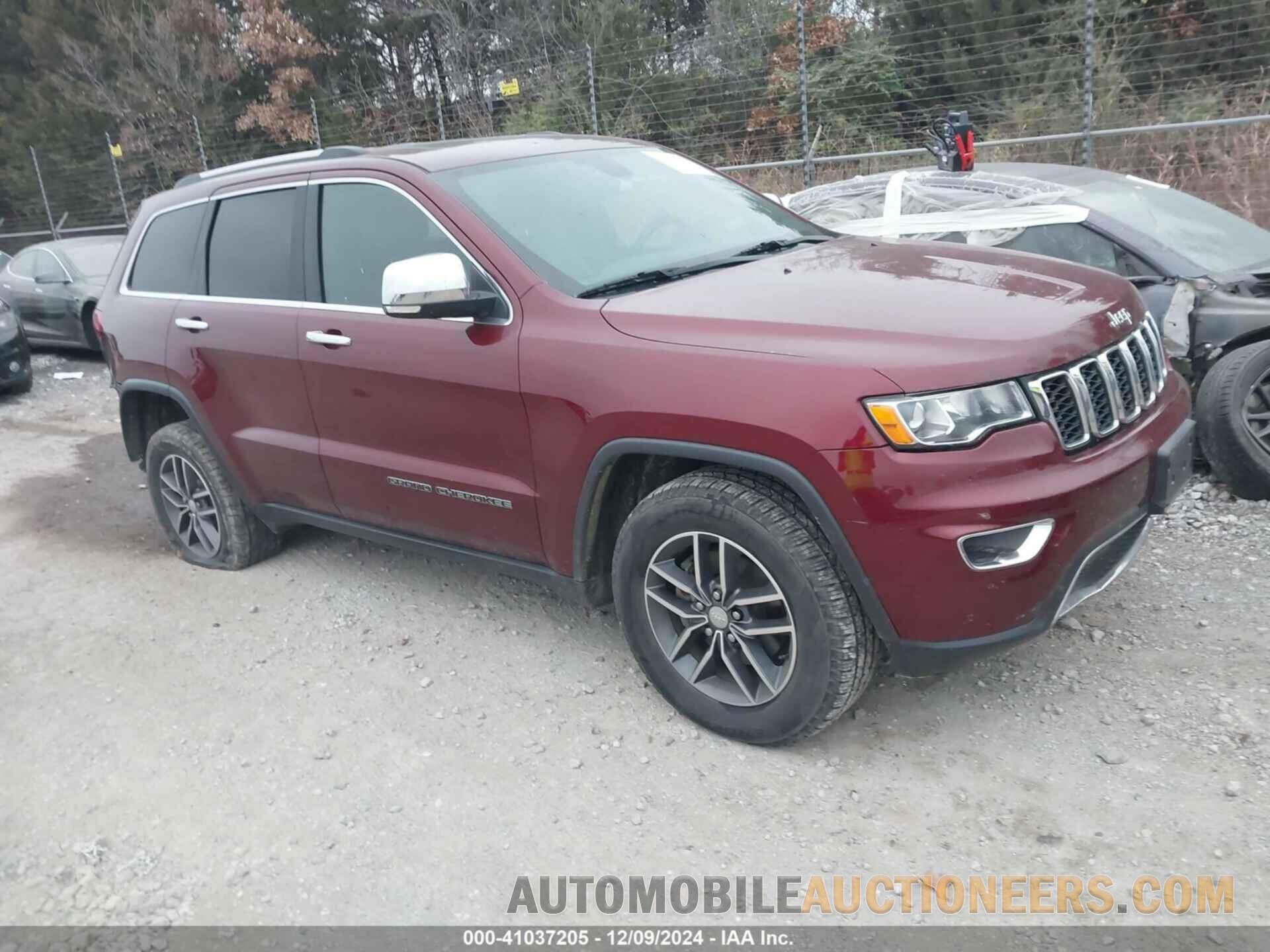 1C4RJFBG9HC754364 JEEP GRAND CHEROKEE 2017