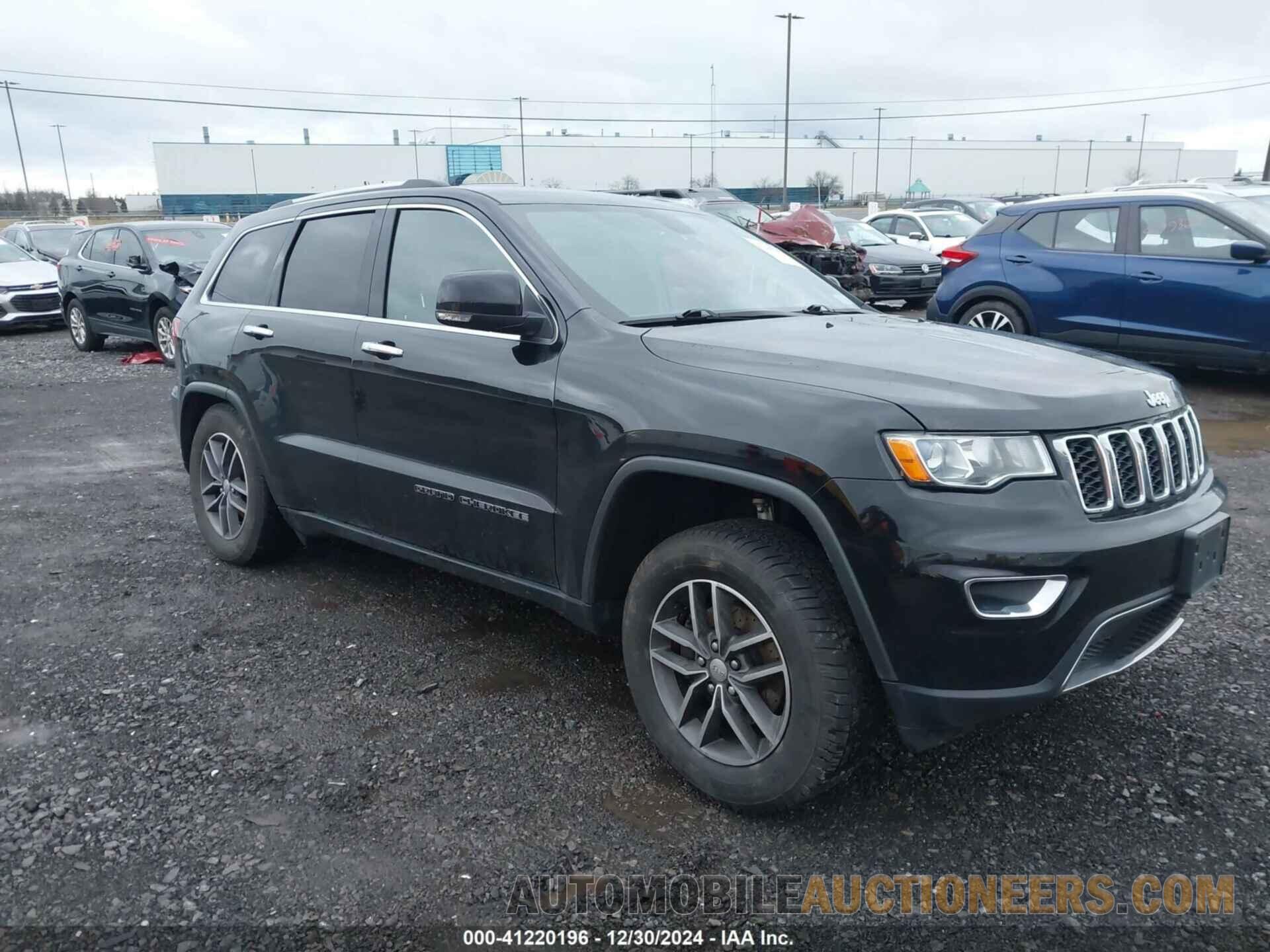 1C4RJFBG9HC852102 JEEP GRAND CHEROKEE 2017