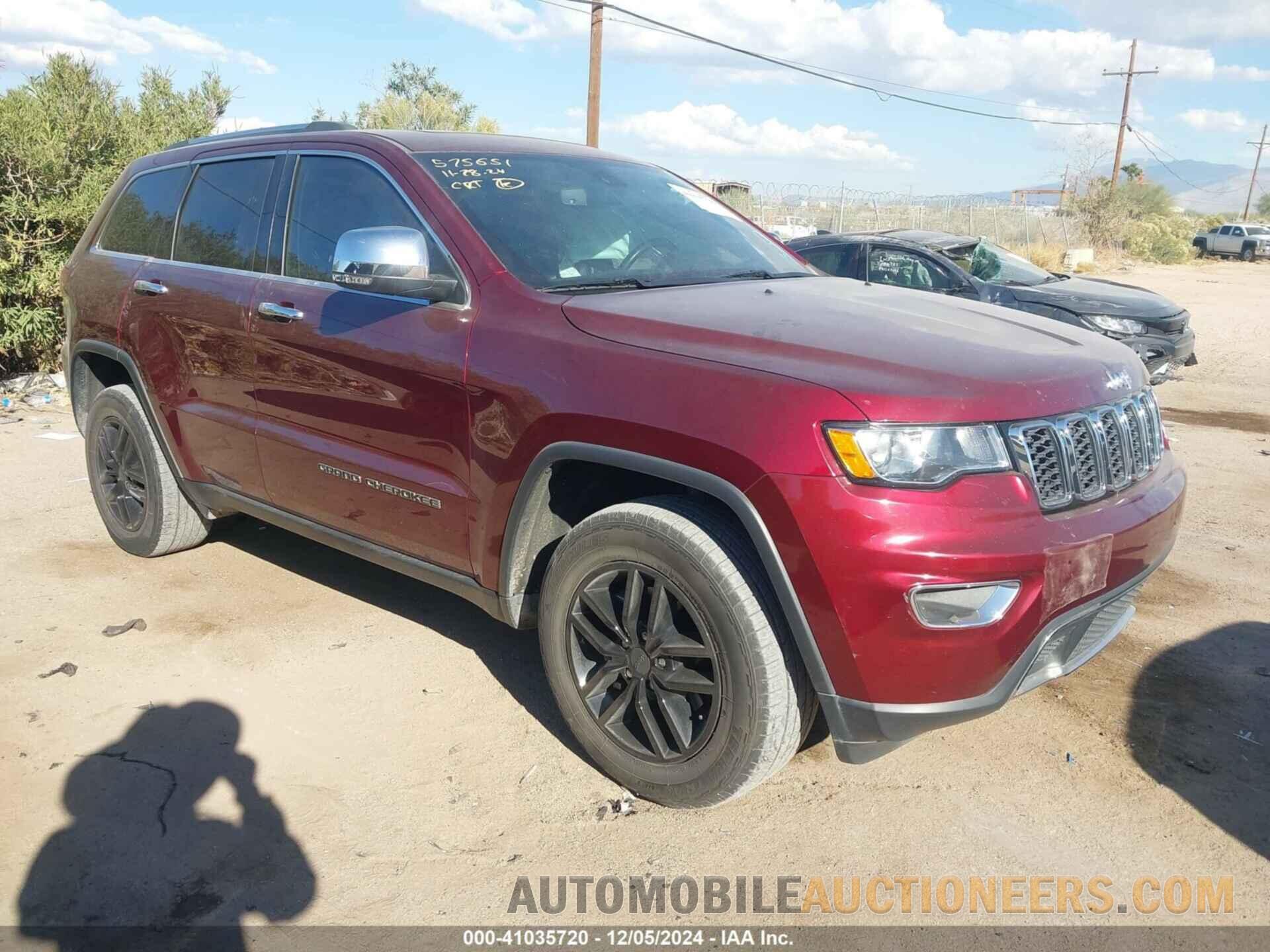 1C4RJFBG9LC302617 JEEP GRAND CHEROKEE 2020