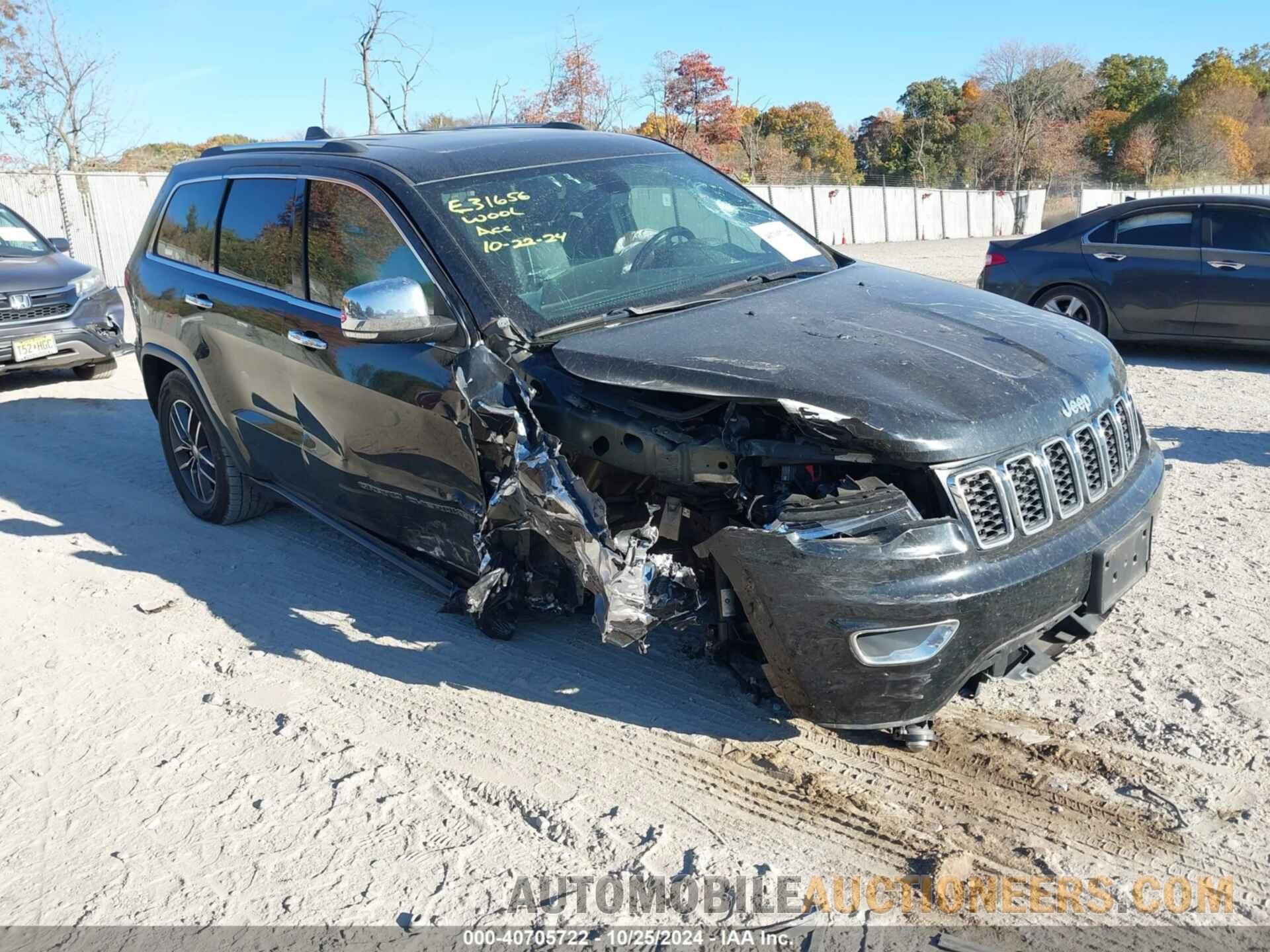 1C4RJFBGXHC624044 JEEP GRAND CHEROKEE 2017