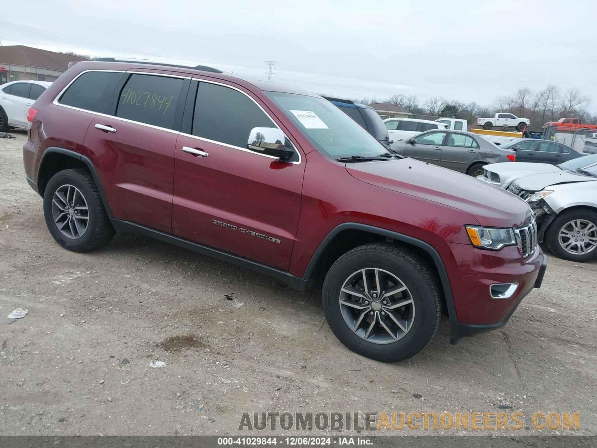 1C4RJFBGXHC715038 JEEP GRAND CHEROKEE 2017