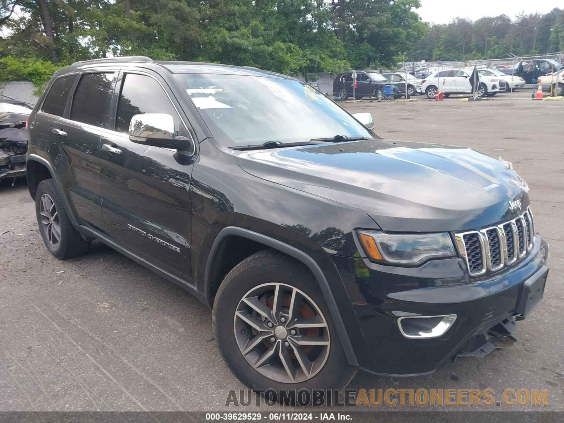 1C4RJFBGXHC912775 JEEP GRAND CHEROKEE 2017