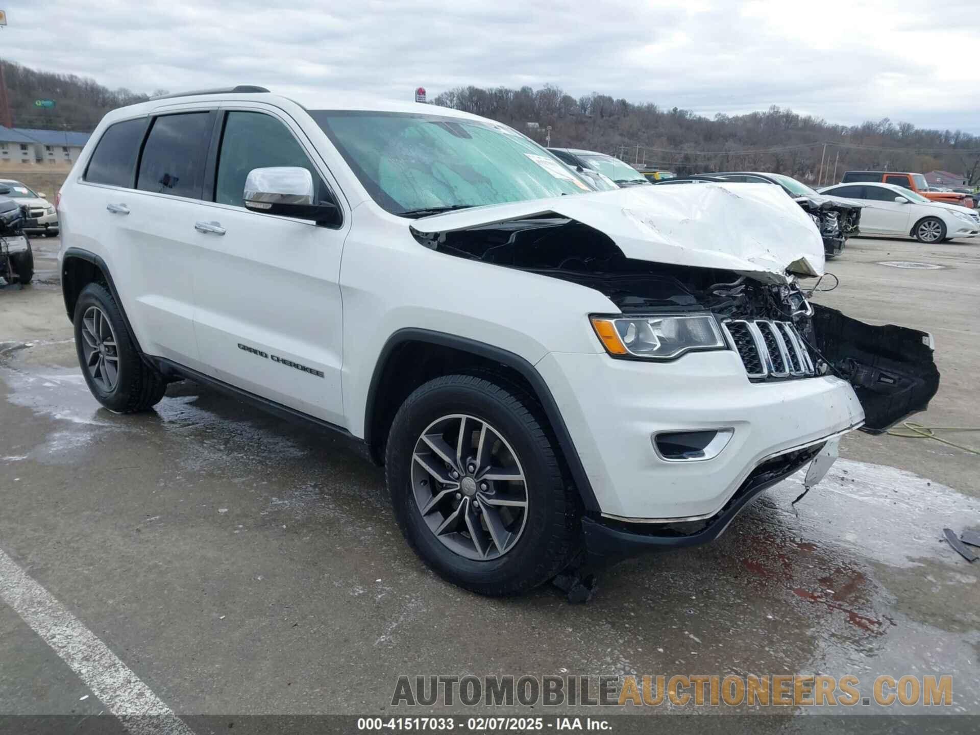 1C4RJFBT1HC662100 JEEP GRAND CHEROKEE 2017