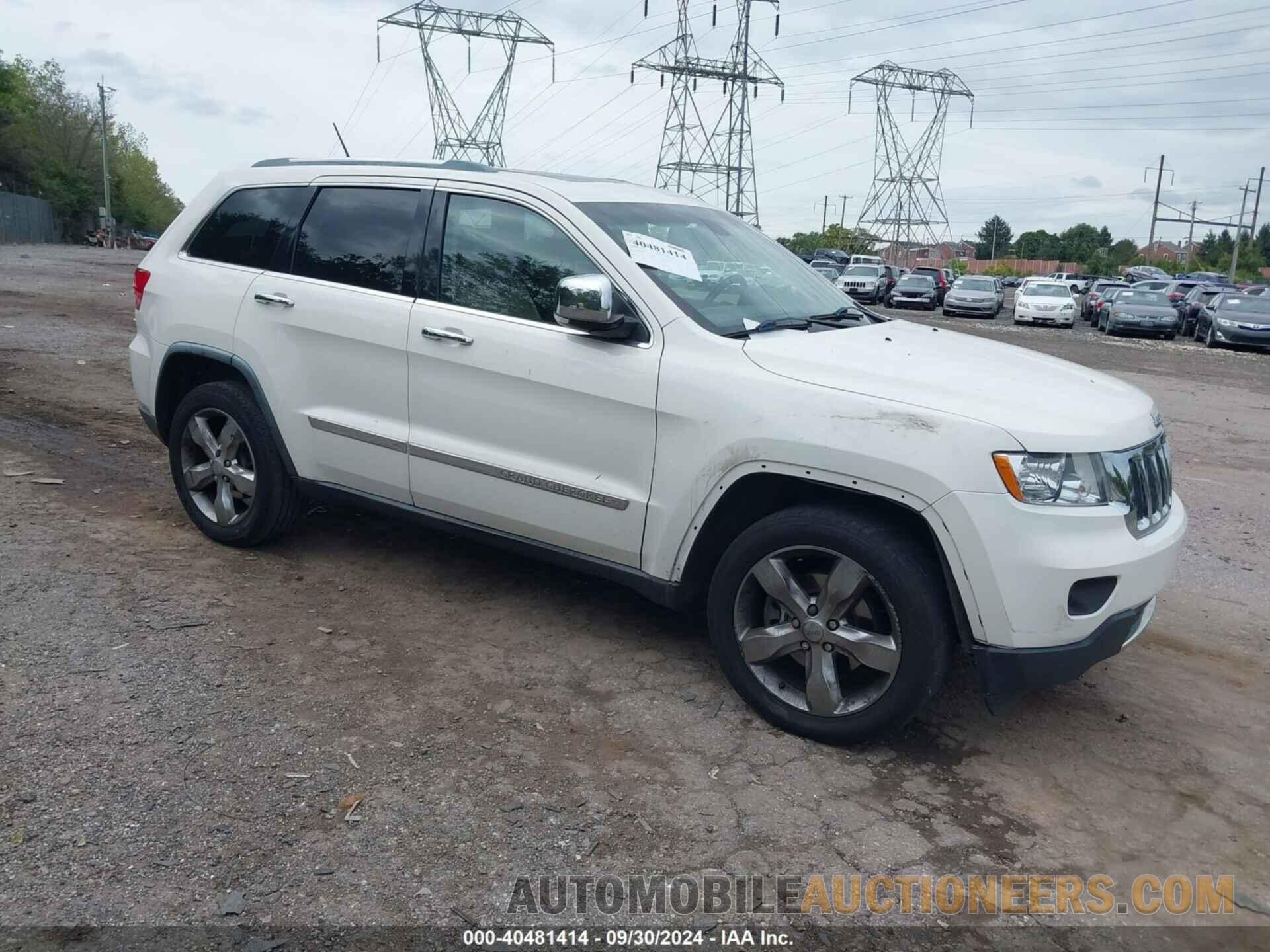 1C4RJFBT4CC124760 JEEP GRAND CHEROKEE 2012