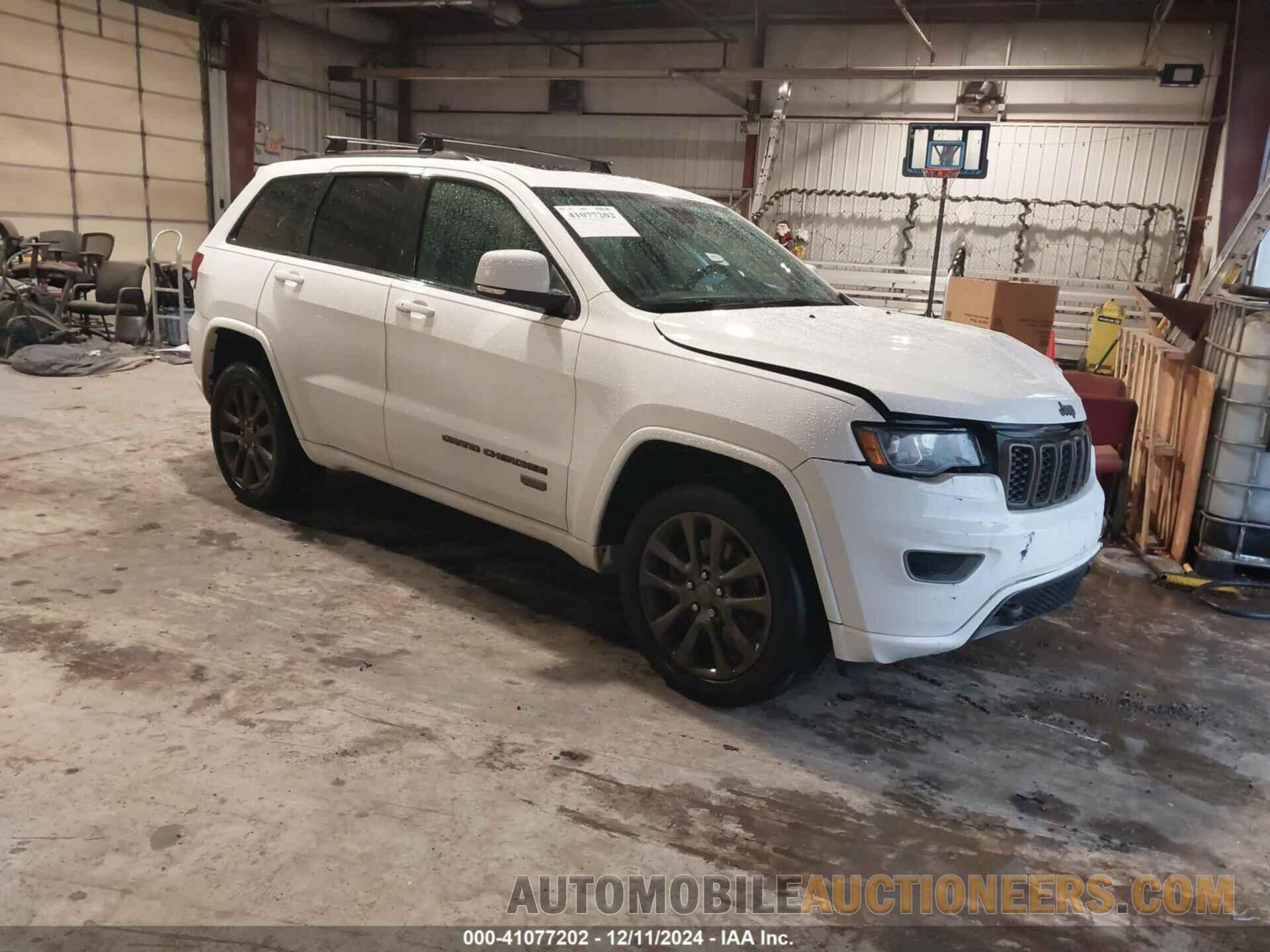 1C4RJFBT9HC658201 JEEP GRAND CHEROKEE 2017