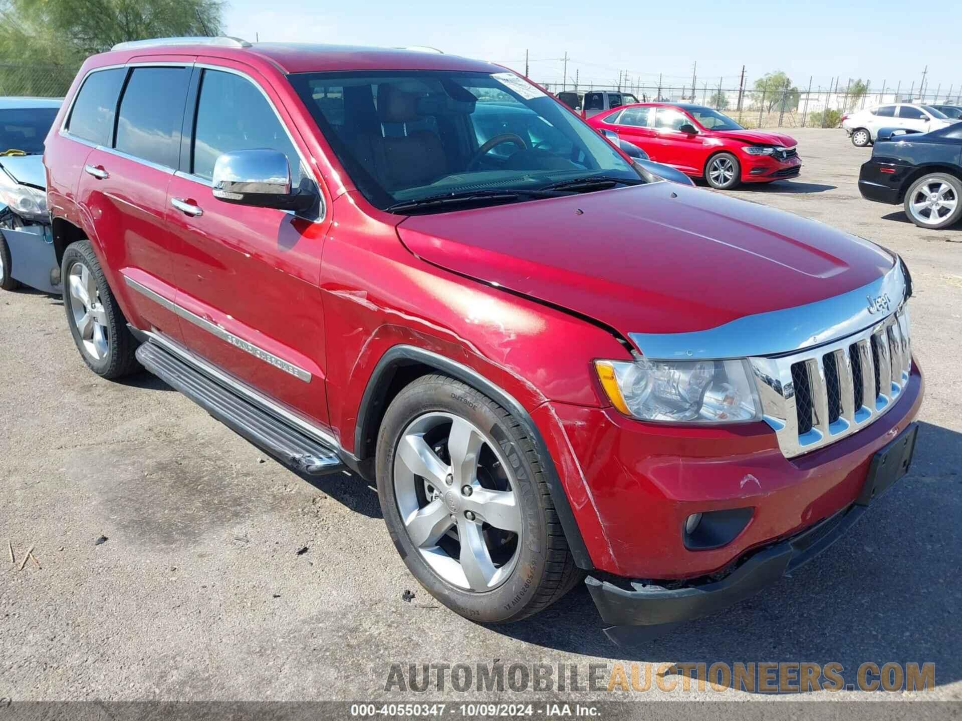 1C4RJFCT4CC161032 JEEP GRAND CHEROKEE 2012