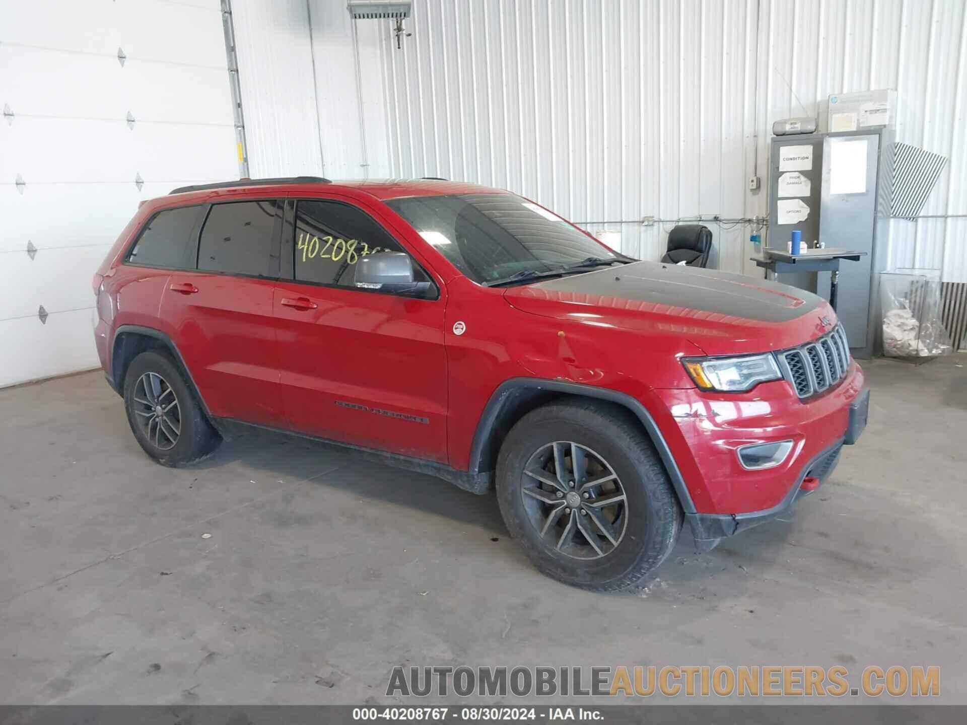 1C4RJFLG6HC665172 JEEP GRAND CHEROKEE 2017