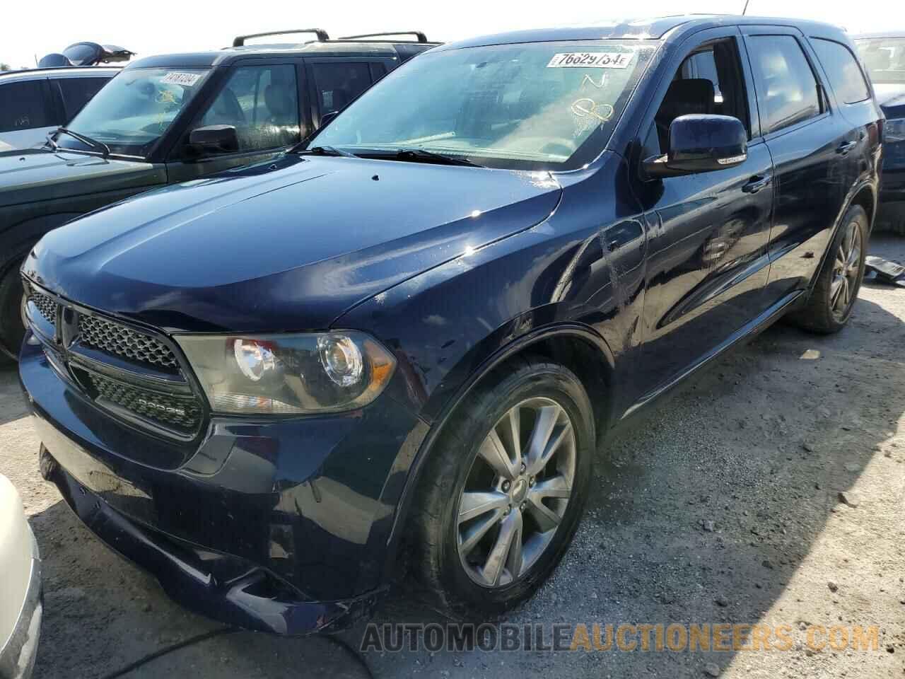 1C4SDHCT0CC210764 DODGE DURANGO 2012