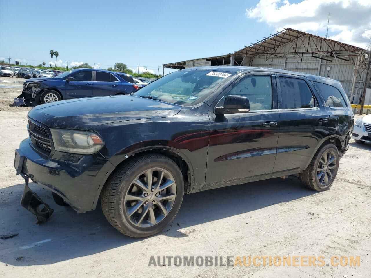 1C4SDHCT6EC360302 DODGE DURANGO 2014