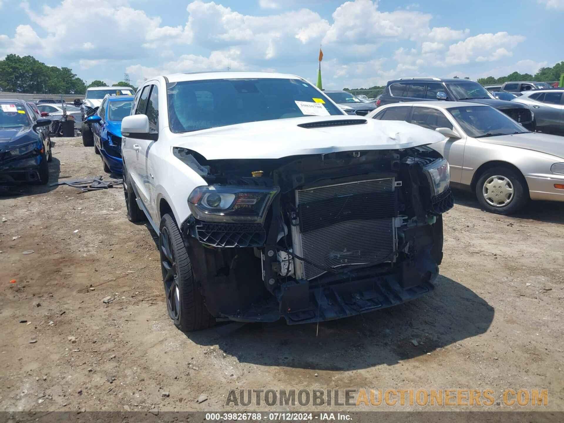 1C4SDHCT6LC100267 DODGE DURANGO 2020