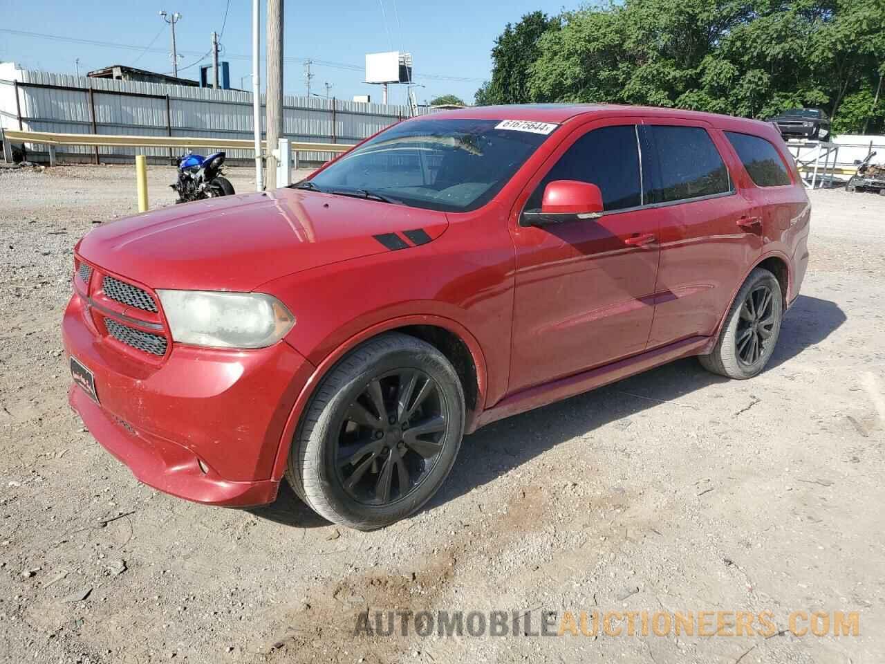 1C4SDHCT8CC260151 DODGE DURANGO 2012