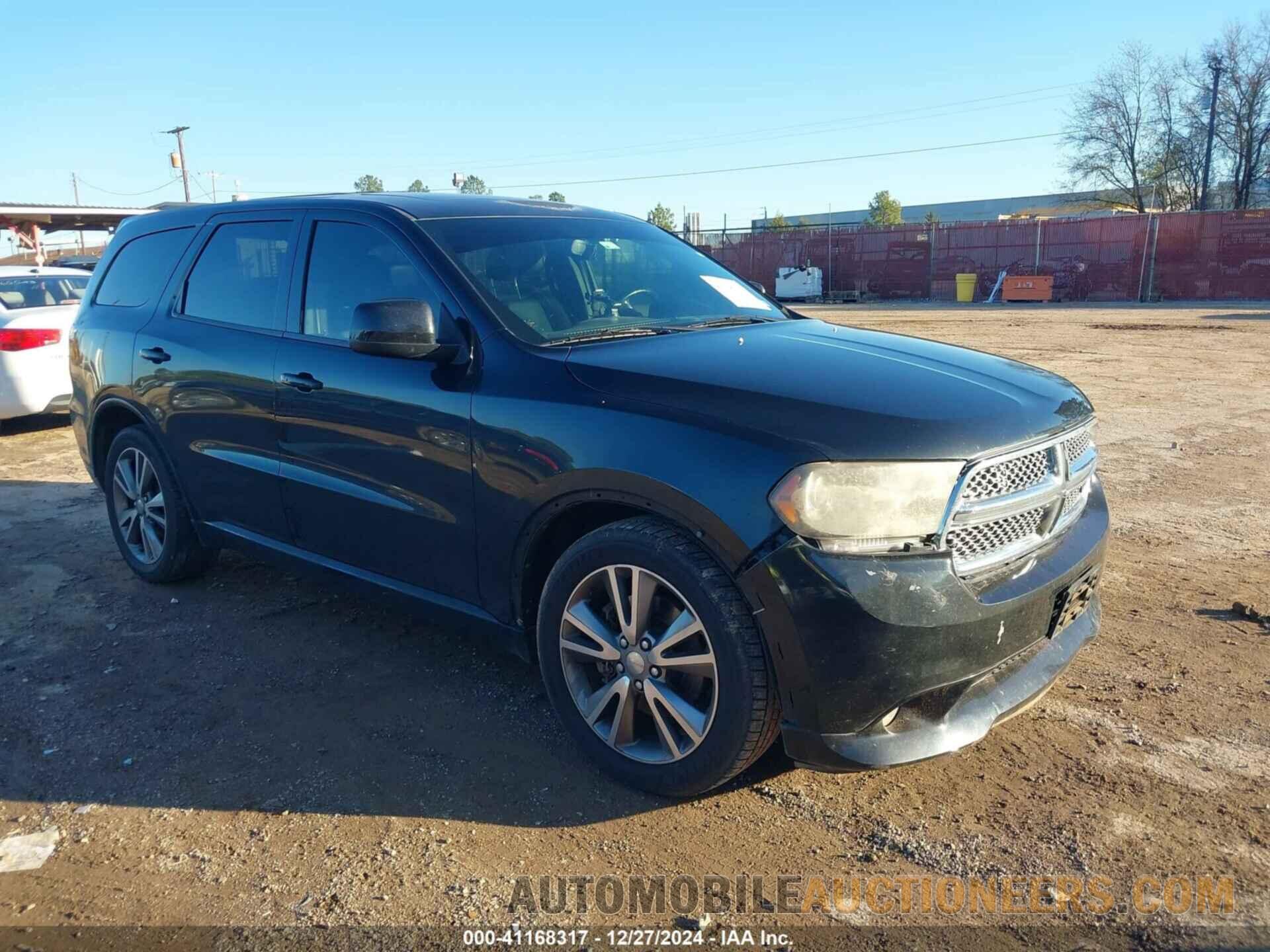 1C4SDHCT9DC682527 DODGE DURANGO 2013