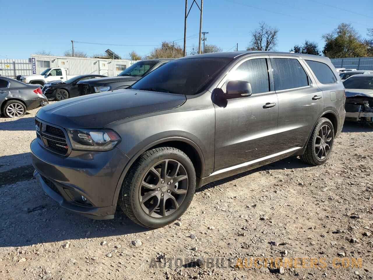 1C4SDHCT9HC606263 DODGE DURANGO 2017