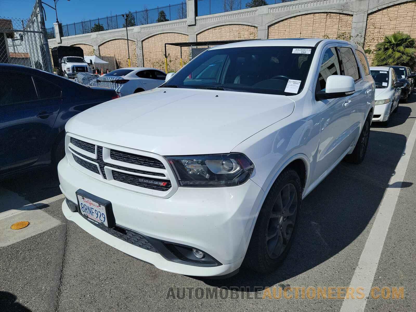 1C4SDHCTXFC194500 Dodge Durango 2015