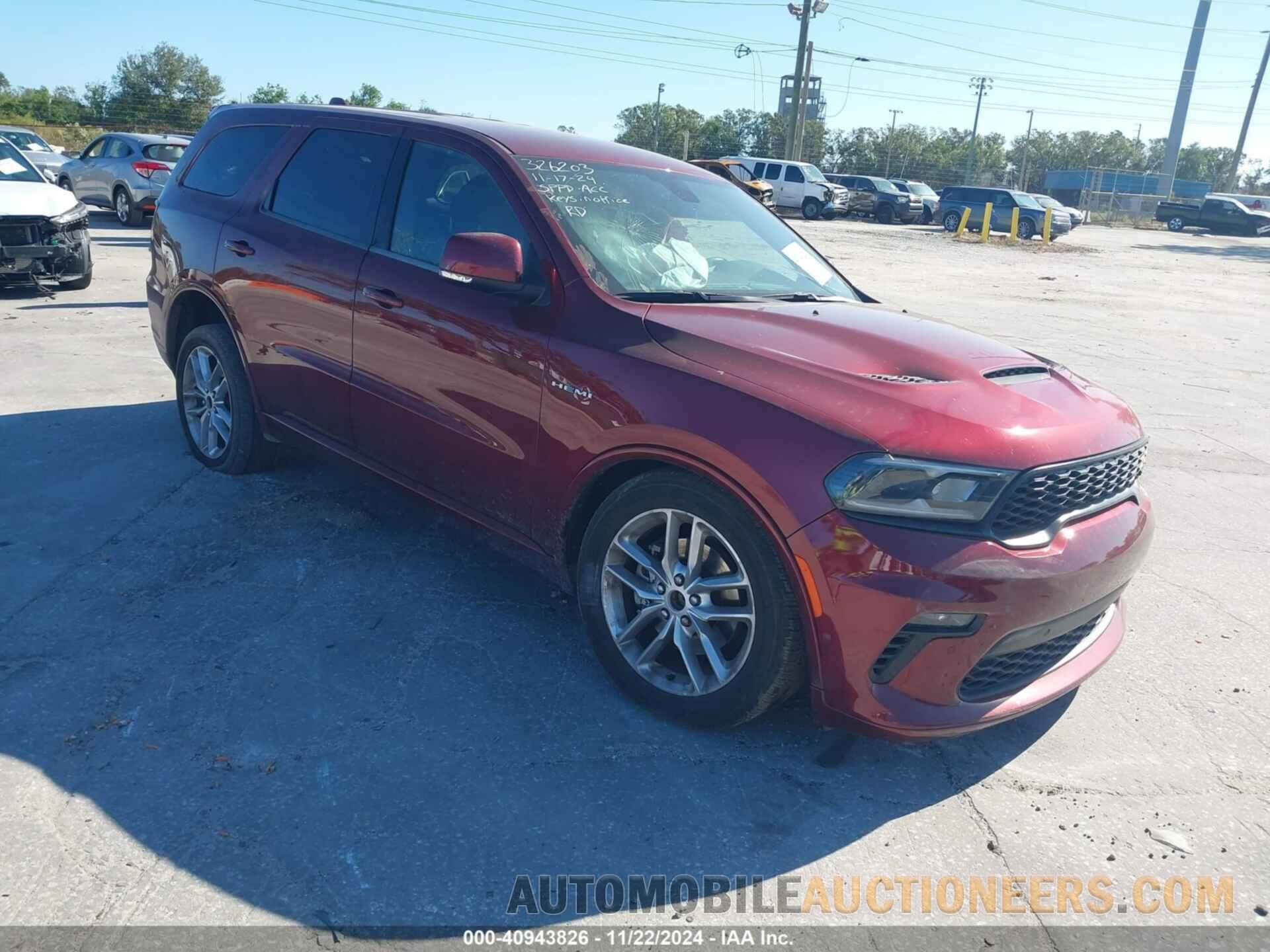 1C4SDHCTXNC226392 DODGE DURANGO 2022