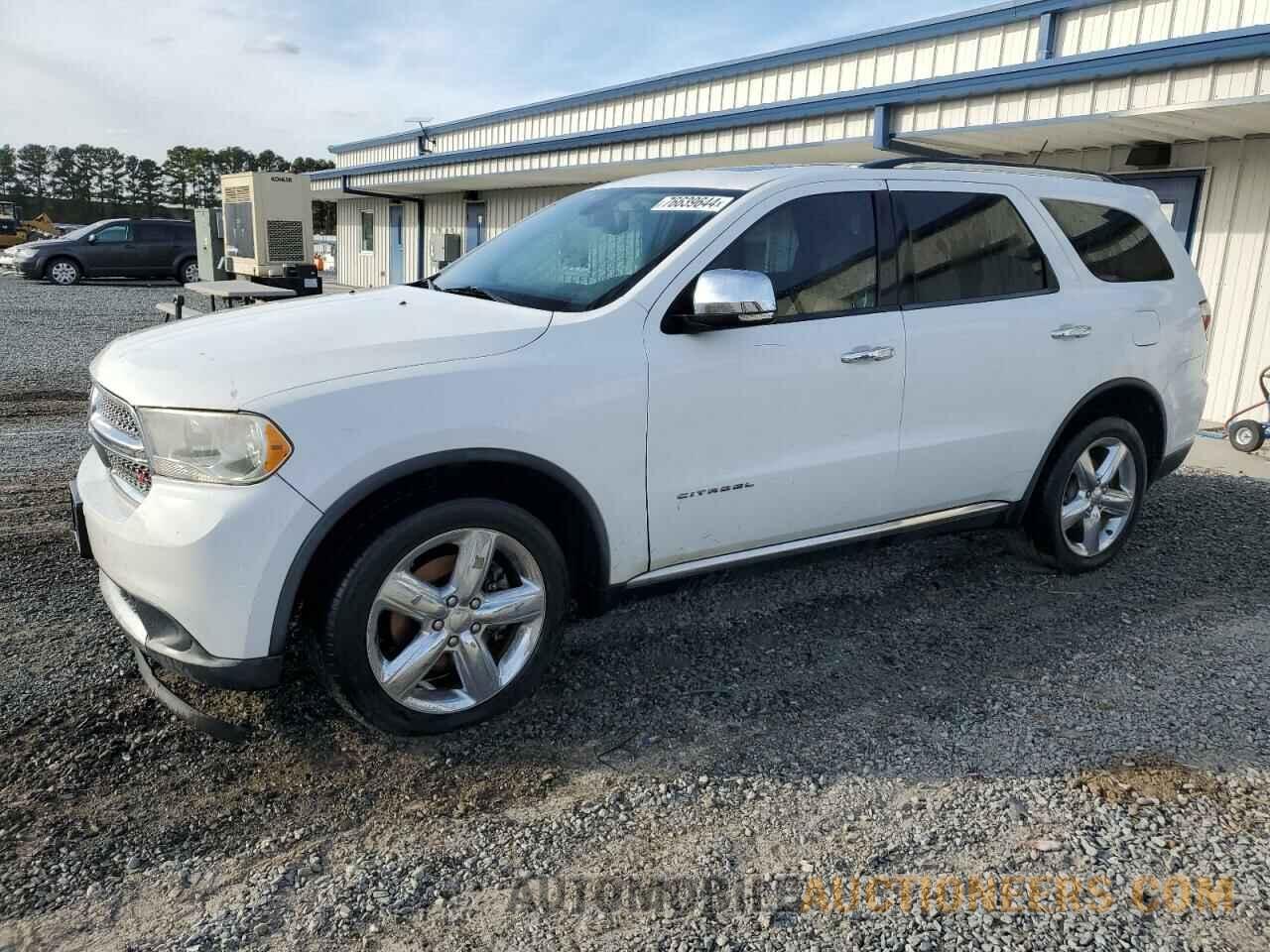 1C4SDHET7DC510221 DODGE DURANGO 2013