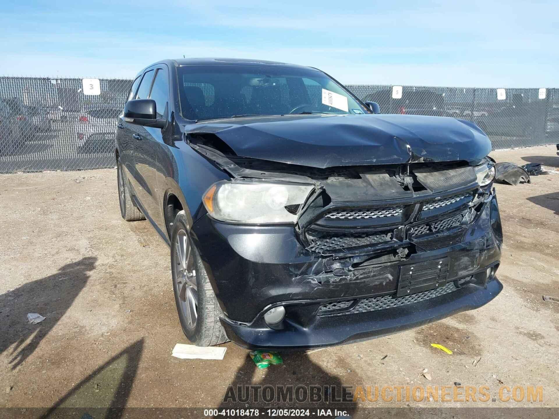 1C4SDJCT2DC528006 DODGE DURANGO 2013