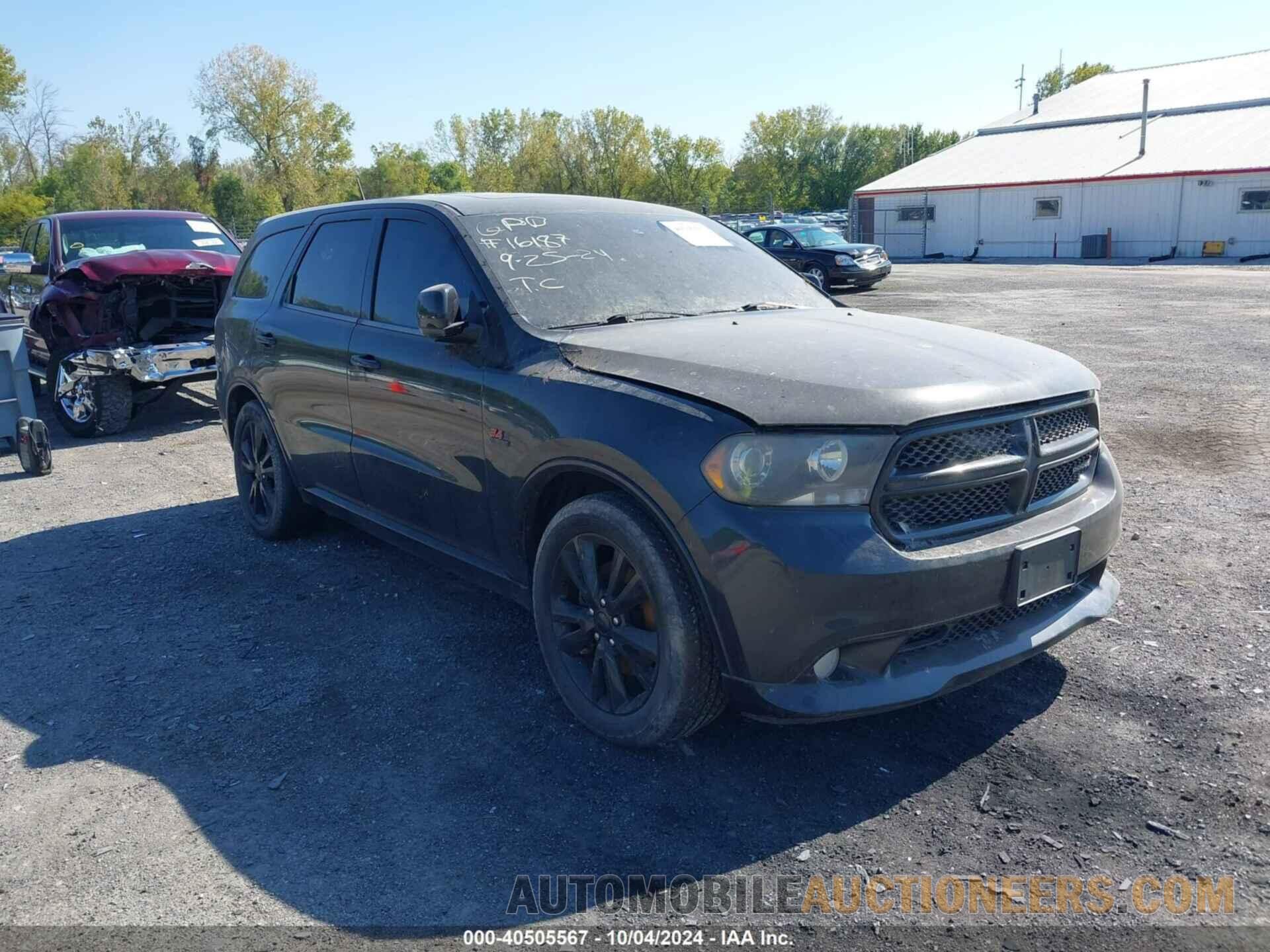 1C4SDJCT2DC672199 DODGE DURANGO 2013