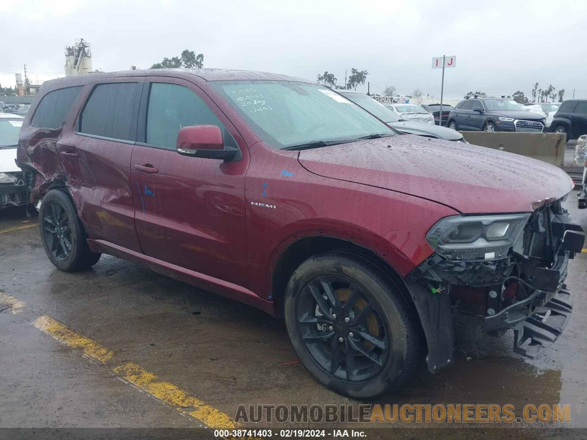 1C4SDJCT2NC137522 DODGE DURANGO 2022