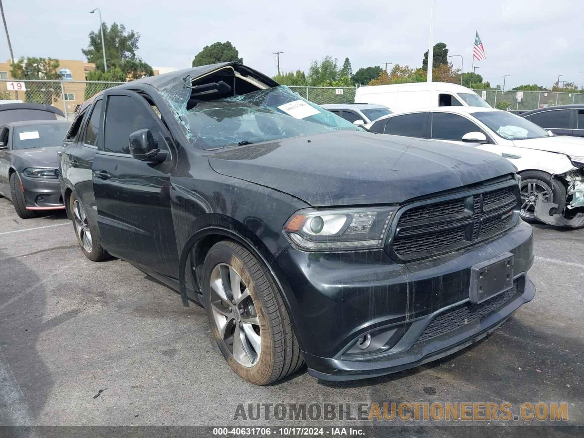 1C4SDJCT3EC428451 DODGE DURANGO 2014