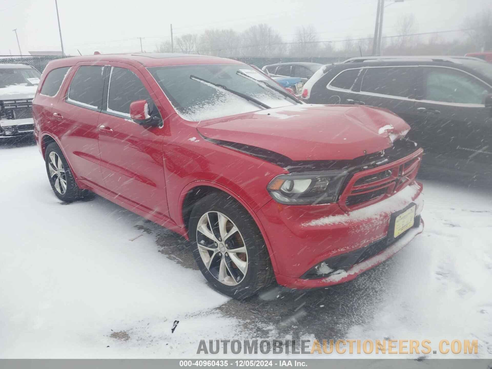 1C4SDJCT3EC978345 DODGE DURANGO 2014