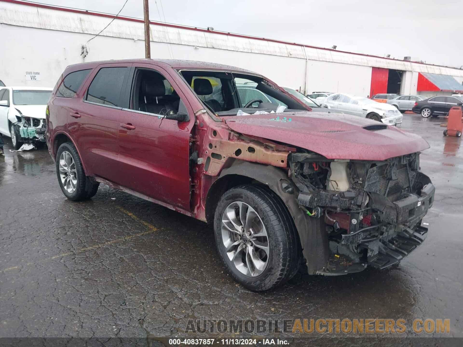 1C4SDJCT3KC744766 DODGE DURANGO 2019