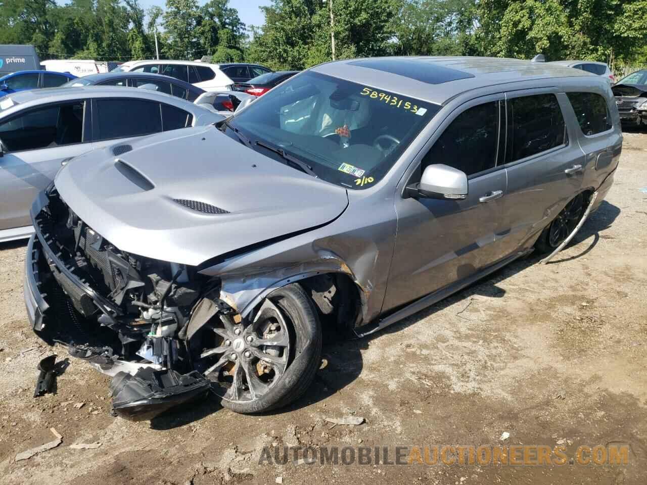 1C4SDJCT4KC652288 DODGE DURANGO 2019