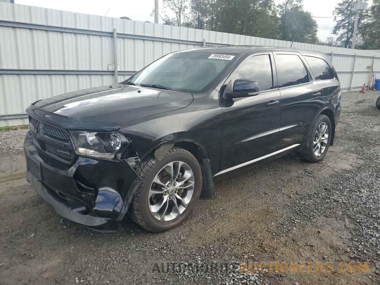 1C4SDJCT5CC205440 DODGE DURANGO 2012