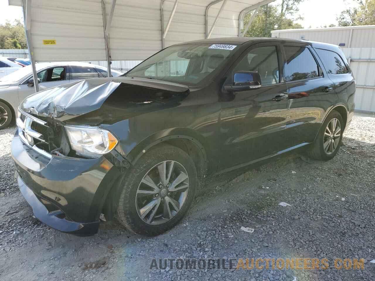 1C4SDJCT6DC663053 DODGE DURANGO 2013