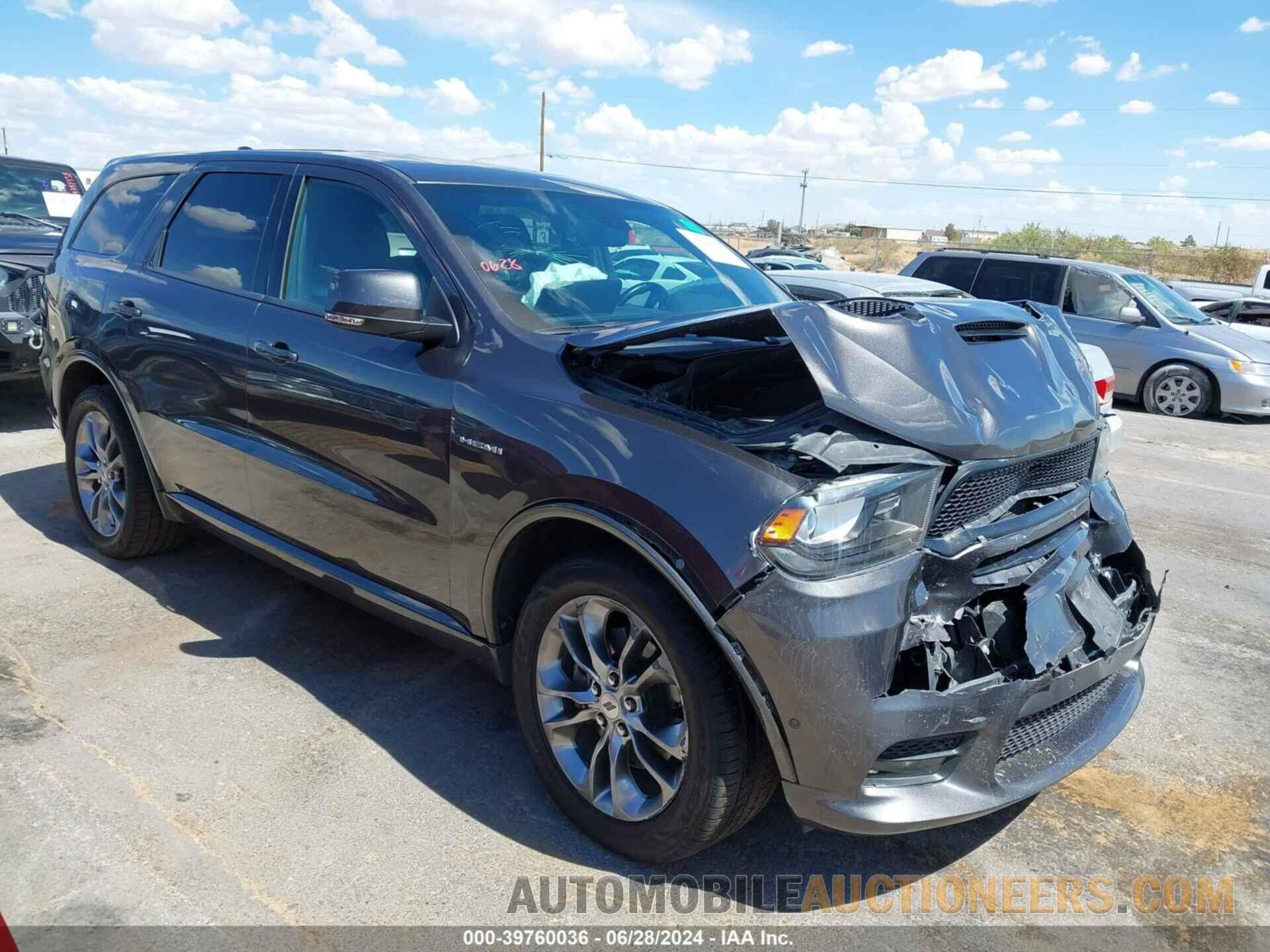 1C4SDJCT6LC114645 DODGE DURANGO 2020