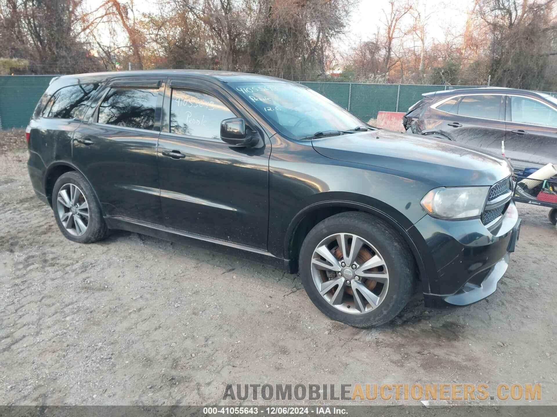 1C4SDJCT9DC668988 DODGE DURANGO 2013