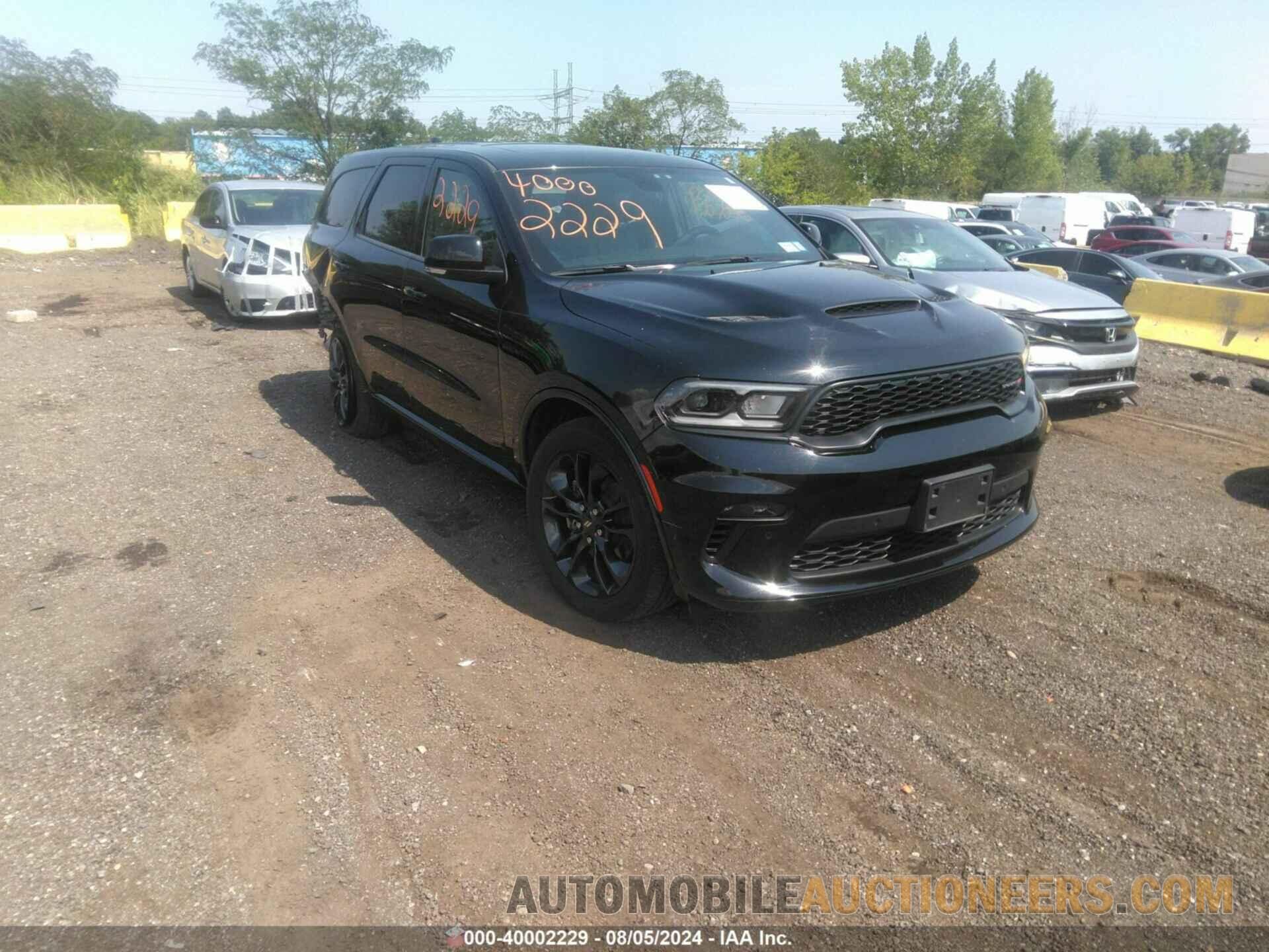 1C4SDJCT9MC848231 DODGE DURANGO 2021