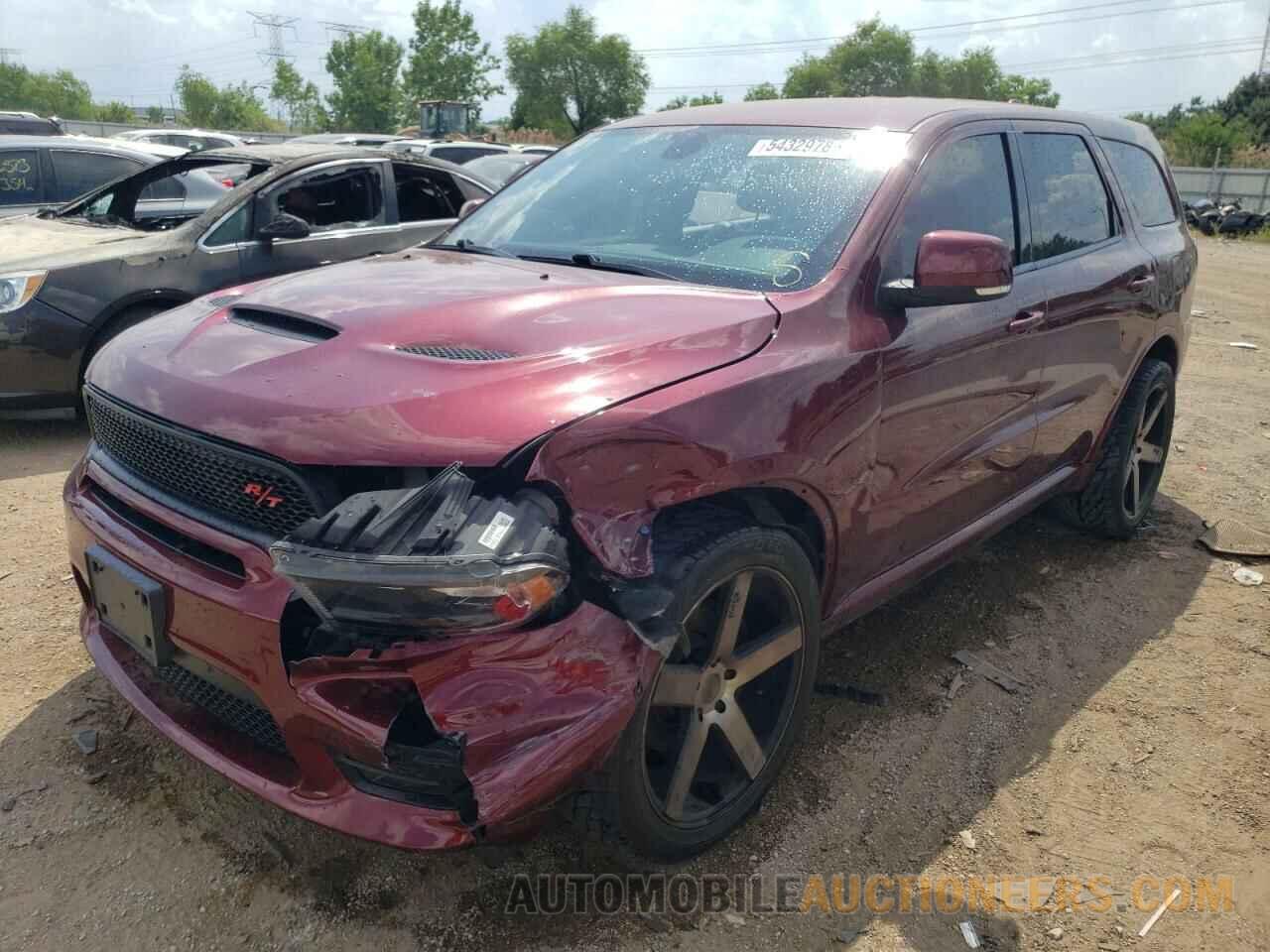 1C4SDJCTXKC734123 DODGE DURANGO 2019