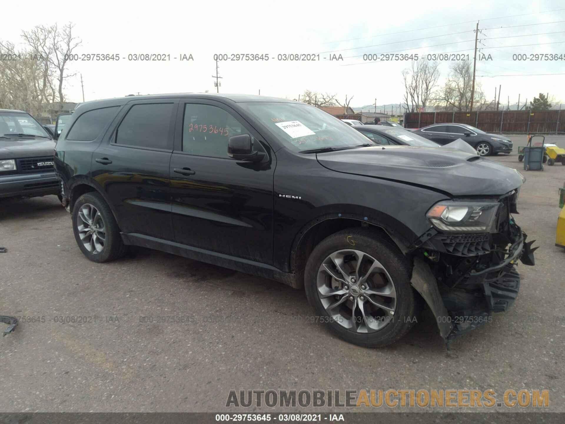 1C4SDJCTXLC228812 DODGE DURANGO 2020