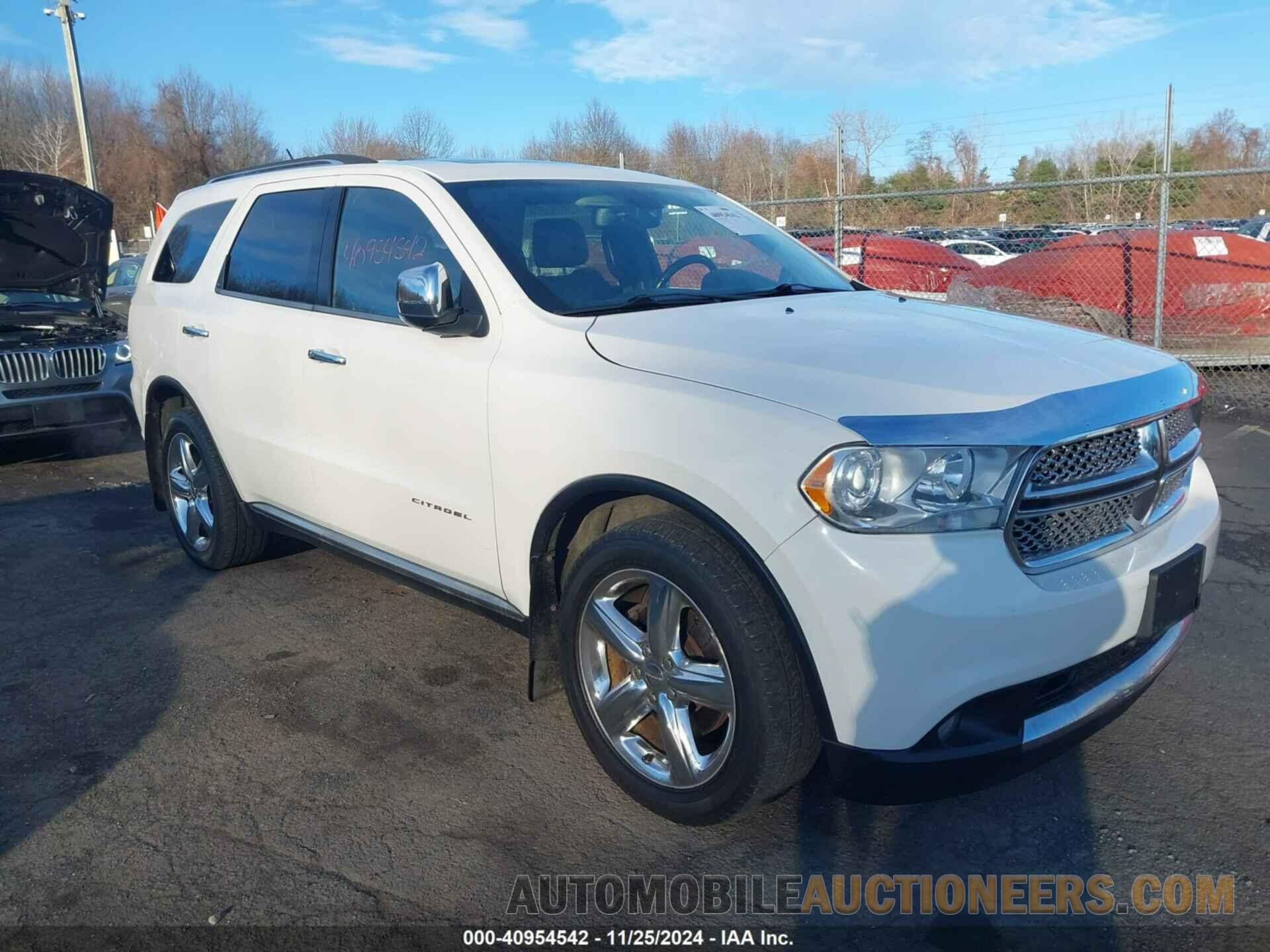 1C4SDJET0CC188415 DODGE DURANGO 2012