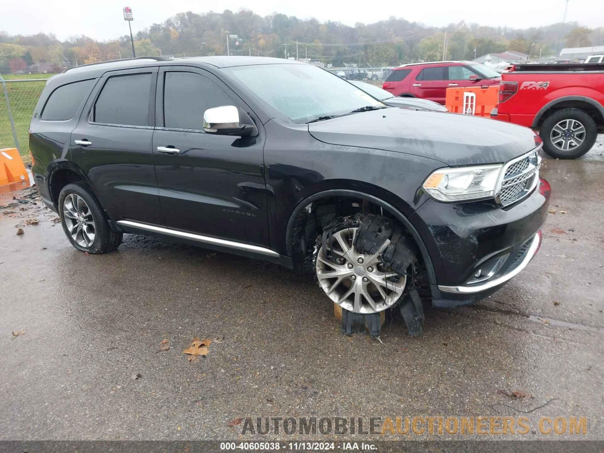 1C4SDJET1EC467097 DODGE DURANGO 2014