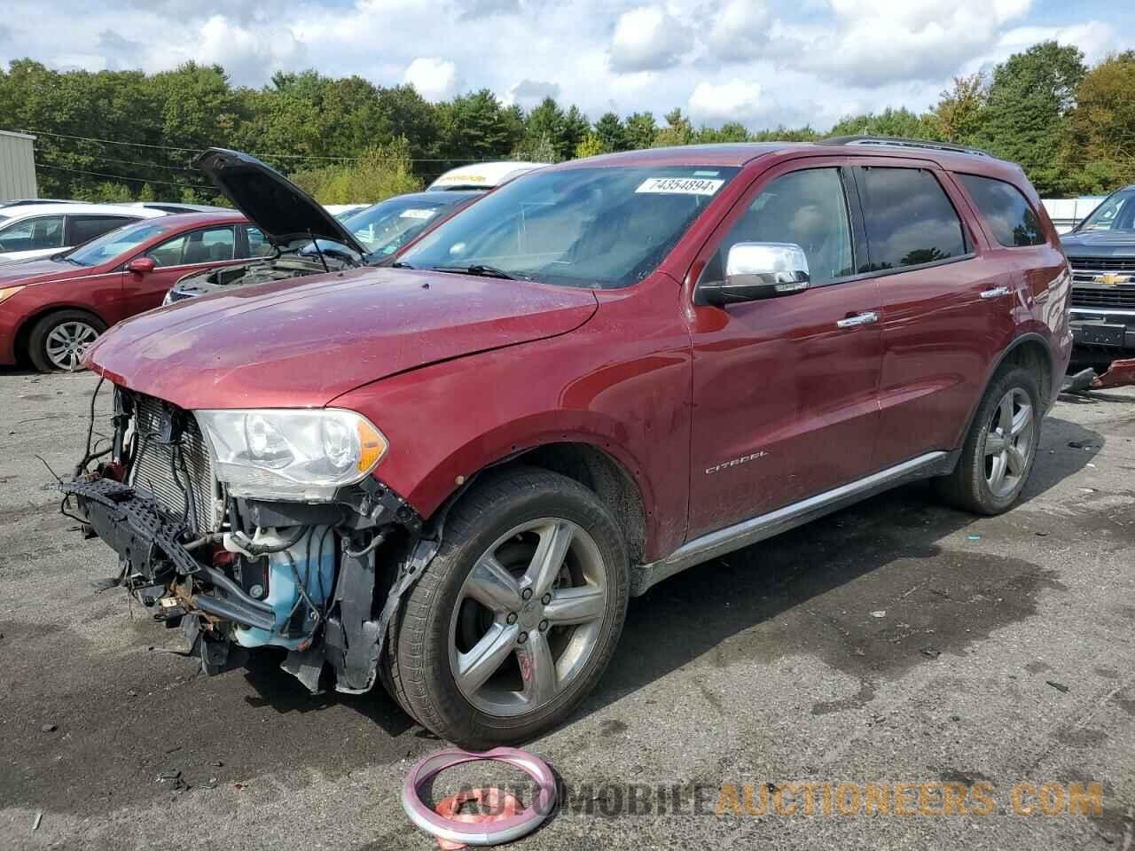 1C4SDJET4DC563126 DODGE DURANGO 2013