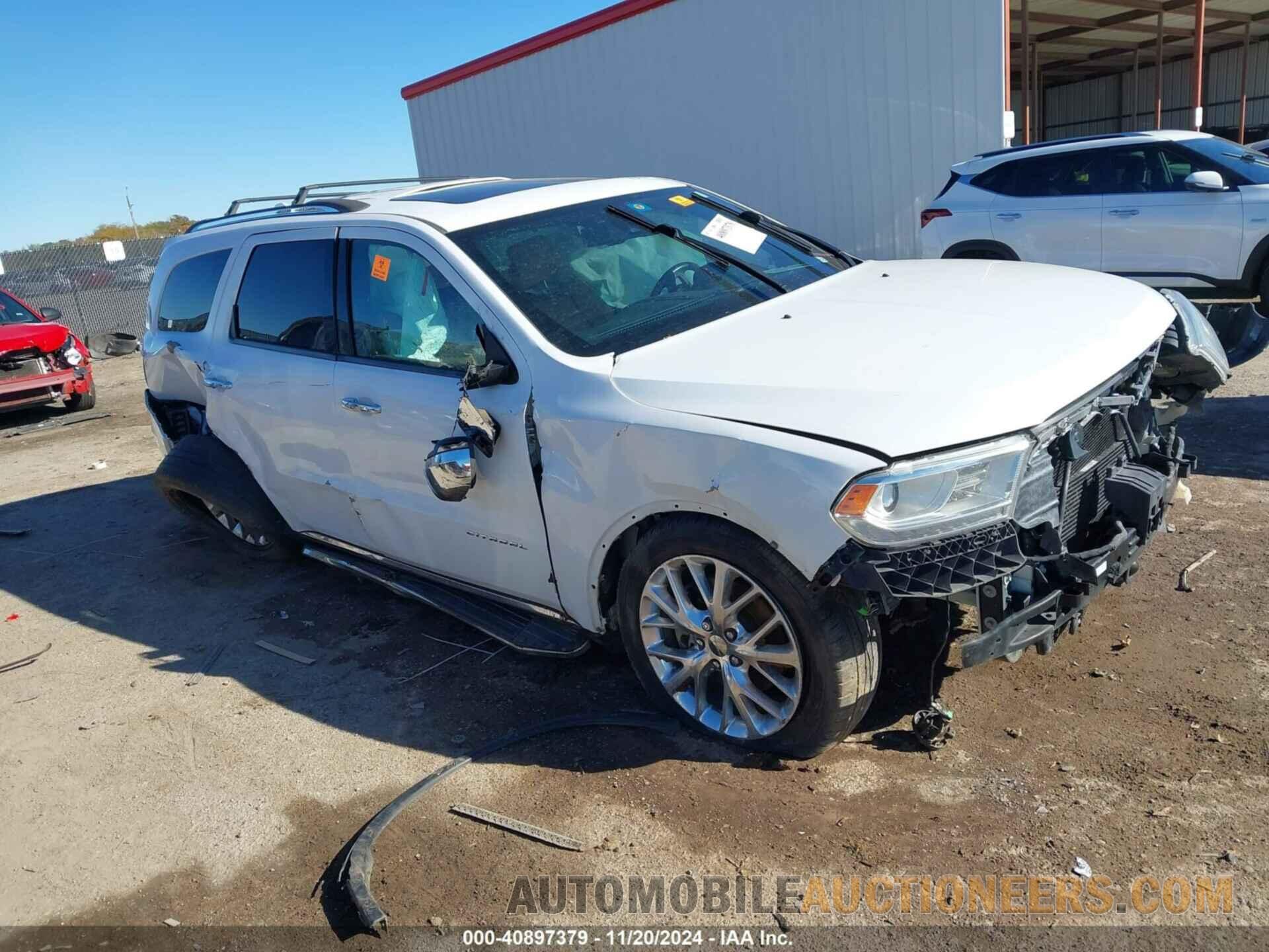 1C4SDJET4FC177647 DODGE DURANGO 2015