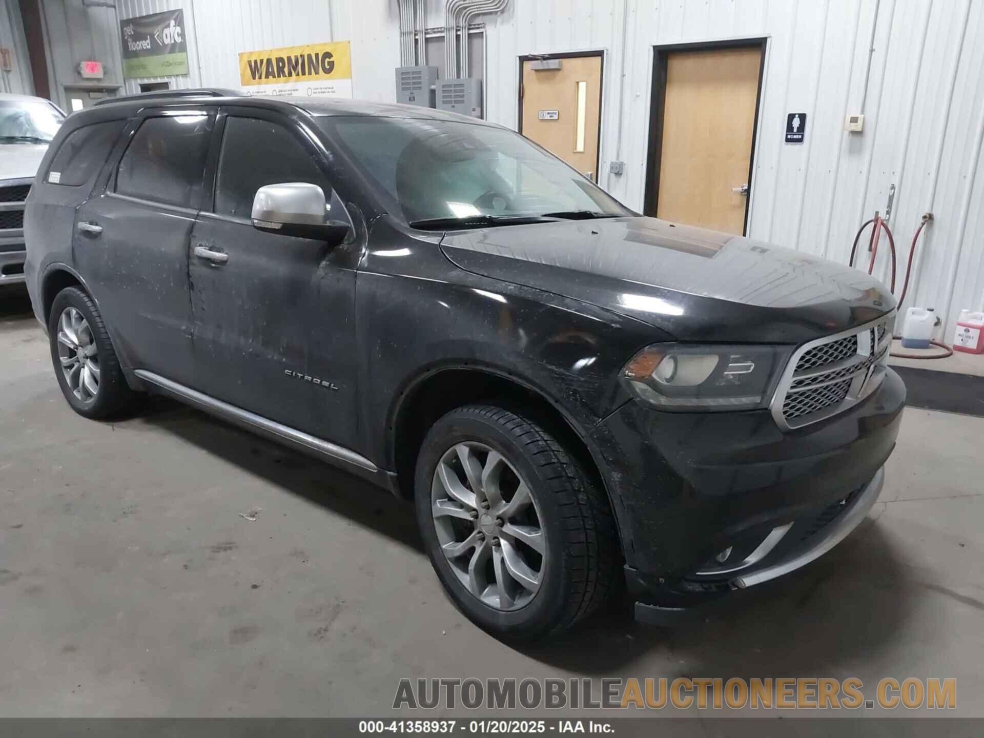 1C4SDJET4HC629891 DODGE DURANGO 2017