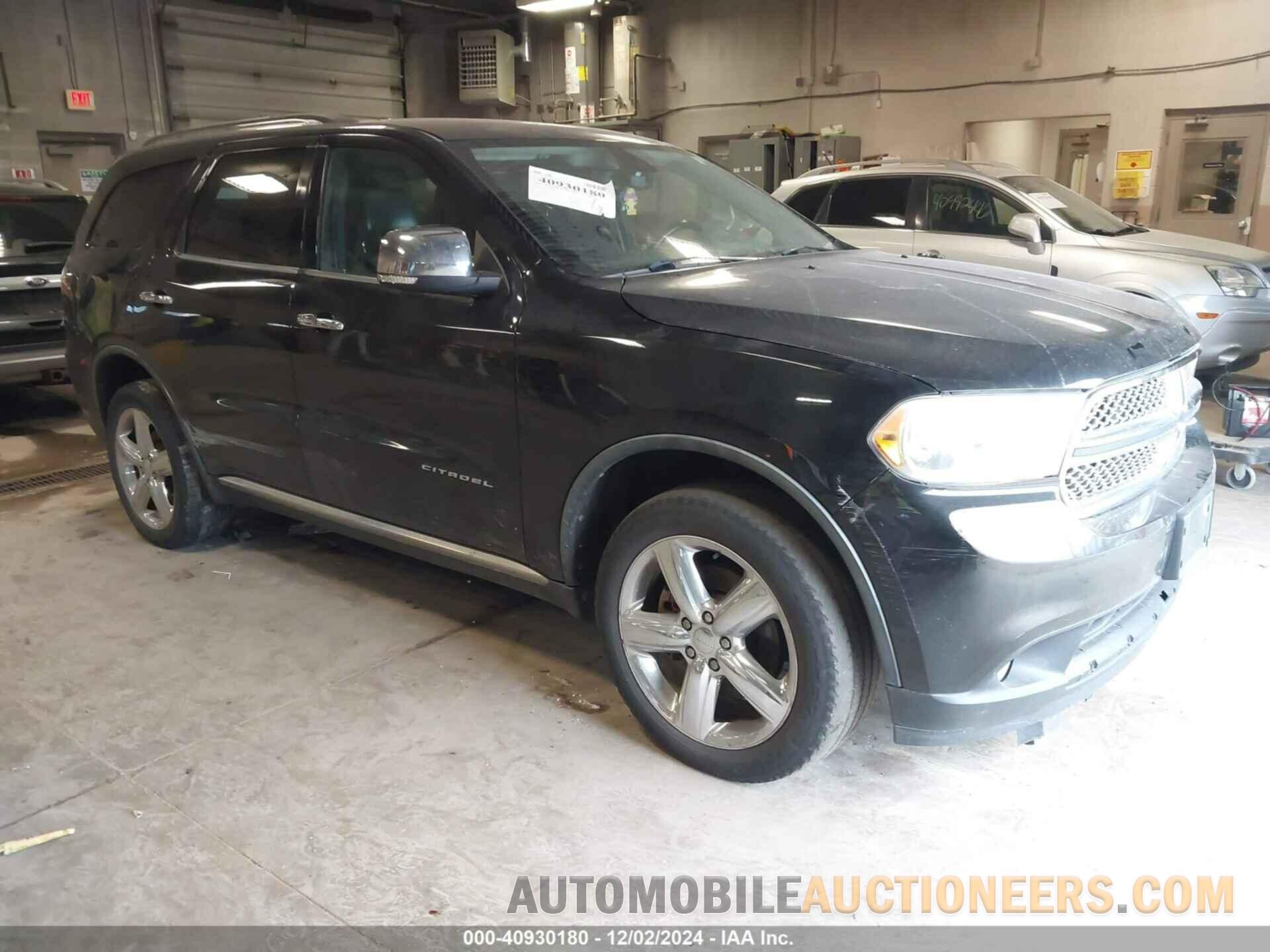 1C4SDJET5CC183159 DODGE DURANGO 2012