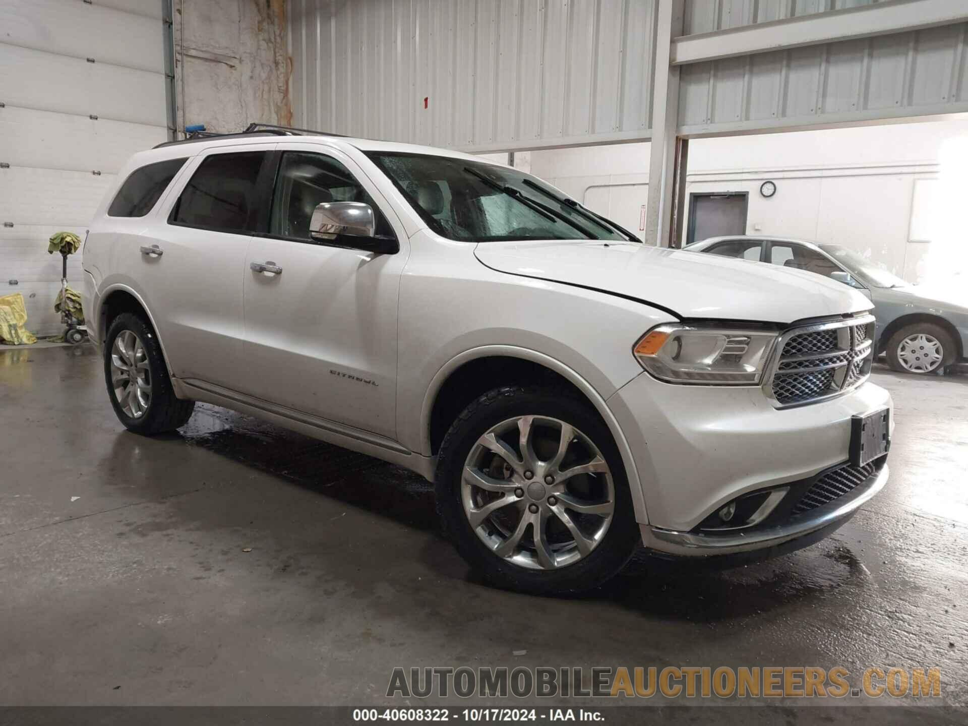 1C4SDJET5HC716697 DODGE DURANGO 2017