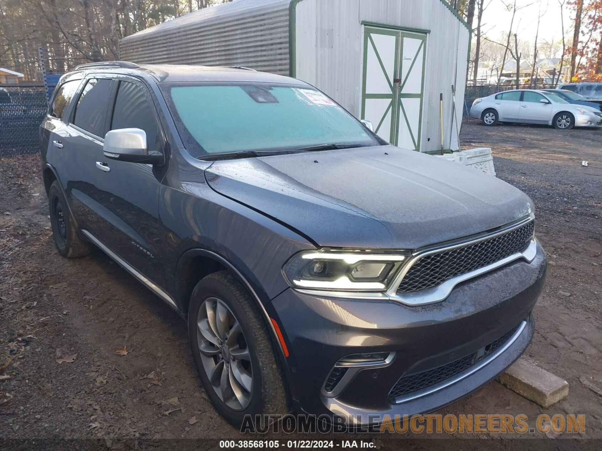 1C4SDJET8MC885347 DODGE DURANGO 2021