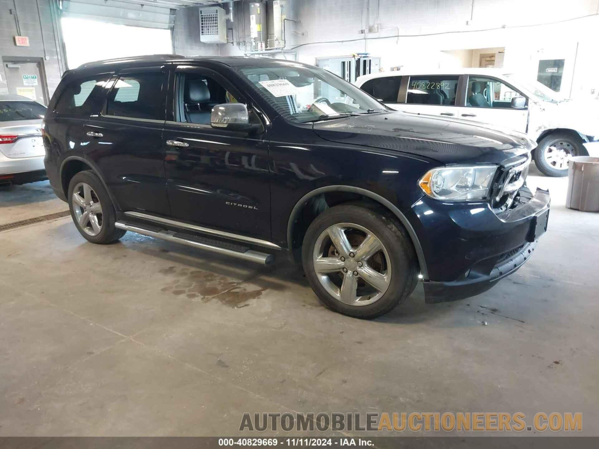 1C4SDJET9CC159382 DODGE DURANGO 2012